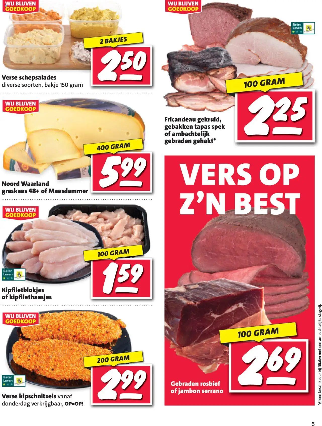  | Pagina: 5 | Producten: Fogyasztásmérő, Gehakt, Schnitzel