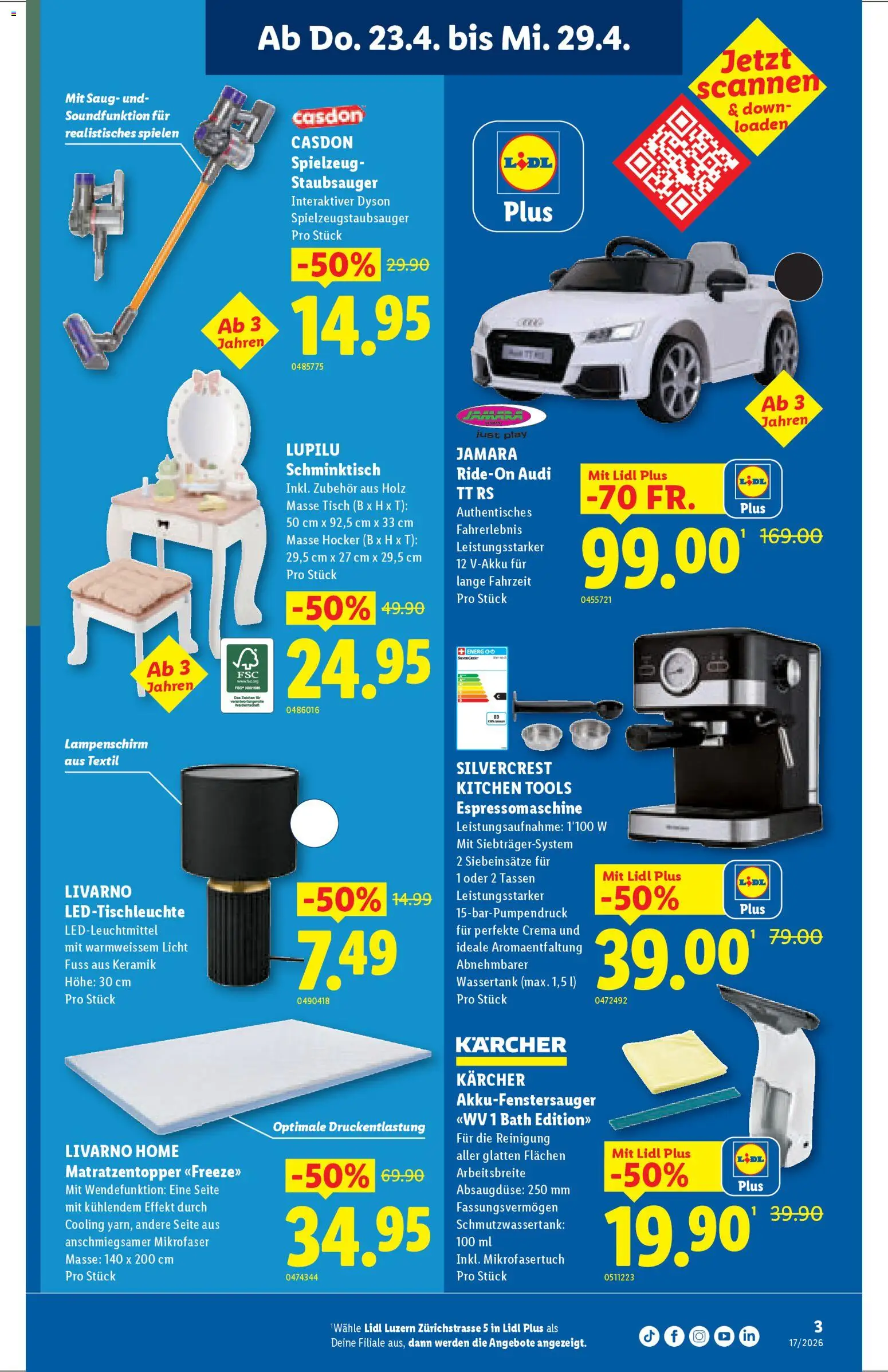 Lidl Aktionen Neueröffnung Luzern – gültig ab 23.04.2026 | Seite: 3