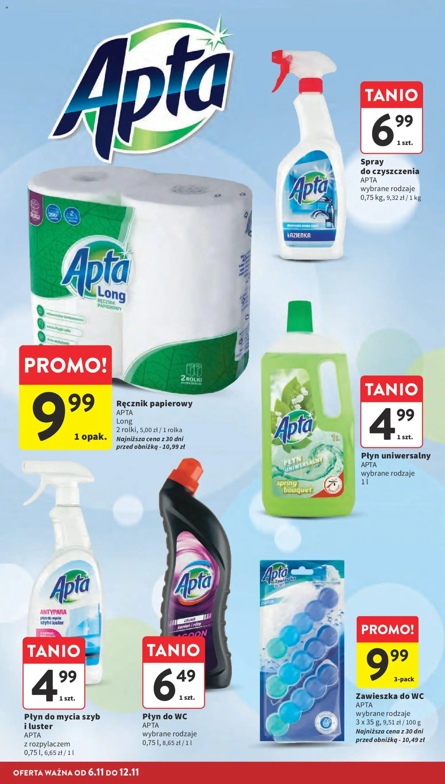 Intermarche Gazetka od 06.11.2025 | Strona: 36 | Produkty: Płyn do mycia szyb, Ręcznik papierowy