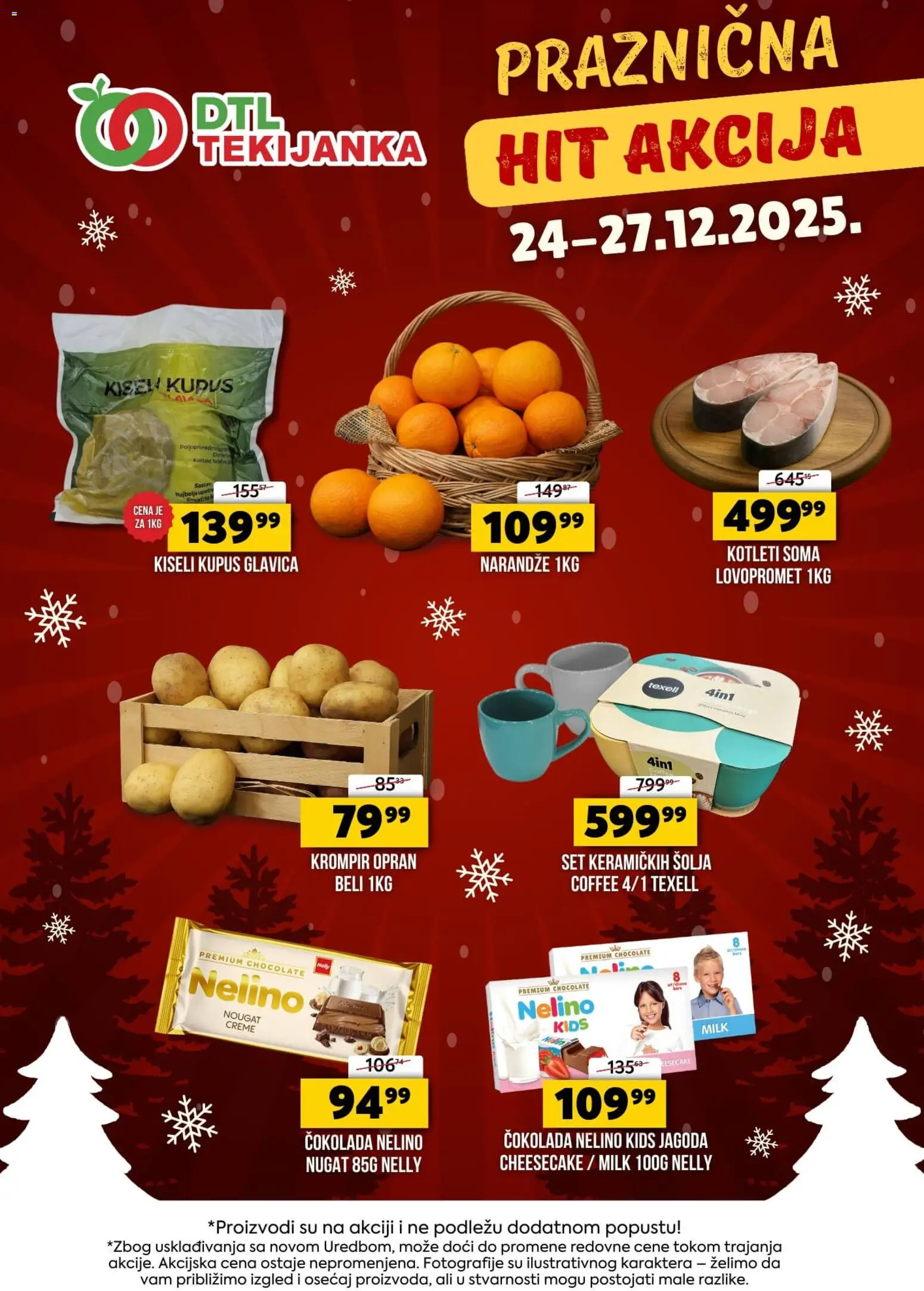 Tekijanka katalog - važi od 24.12.2025 | Strana: 1 | Proizvode: Jagoda, Kiseli kupus, Krompir, Šolja