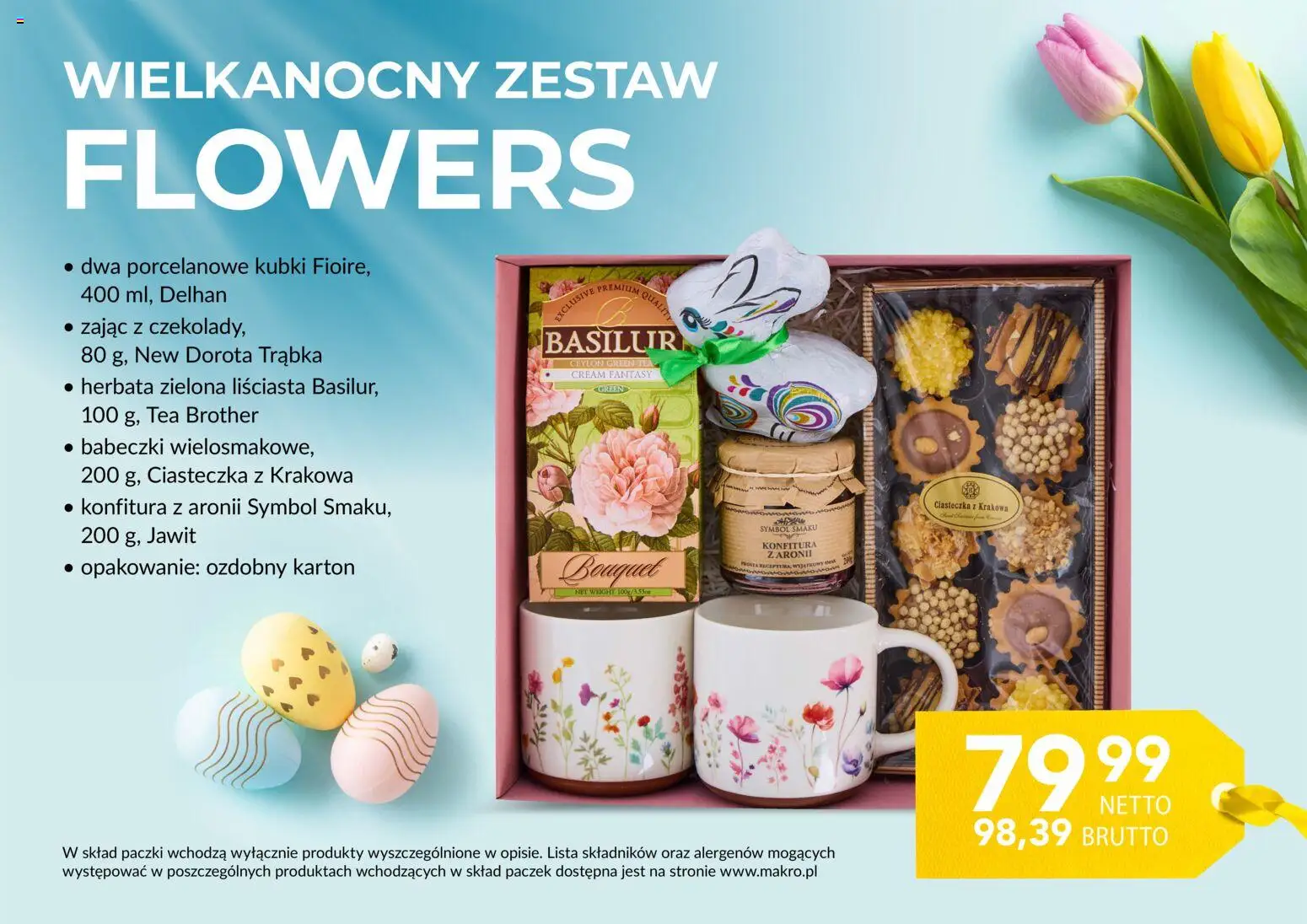Makro gazetka - Wielkanocne zestawy od 17.03.2026 | Strona: 9 | Produkty: Pączki, Babeczki, Herbata, Ciasteczka