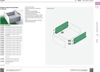 Elgrad - Katalog 2025 - Pregled kataloga iz trgovine Elgrad, vrijedi od 06.10.2025 | Stranica: 297 | Proizvodi: Ladice