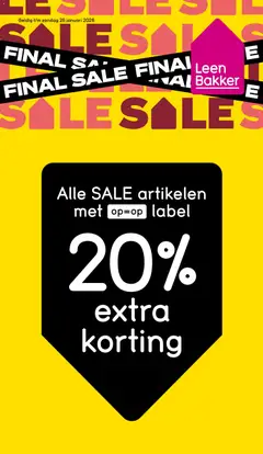 Leen Bakker - Folder - Voorbeeld van een folder van Leen Bakker, geldig van 05.01.2026