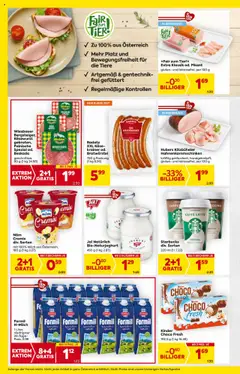 Billa Flugblatt gültig ab 17.07.2025 | Seite: 6 | Produkte: Wurst, Milch, Käse, Joghurt