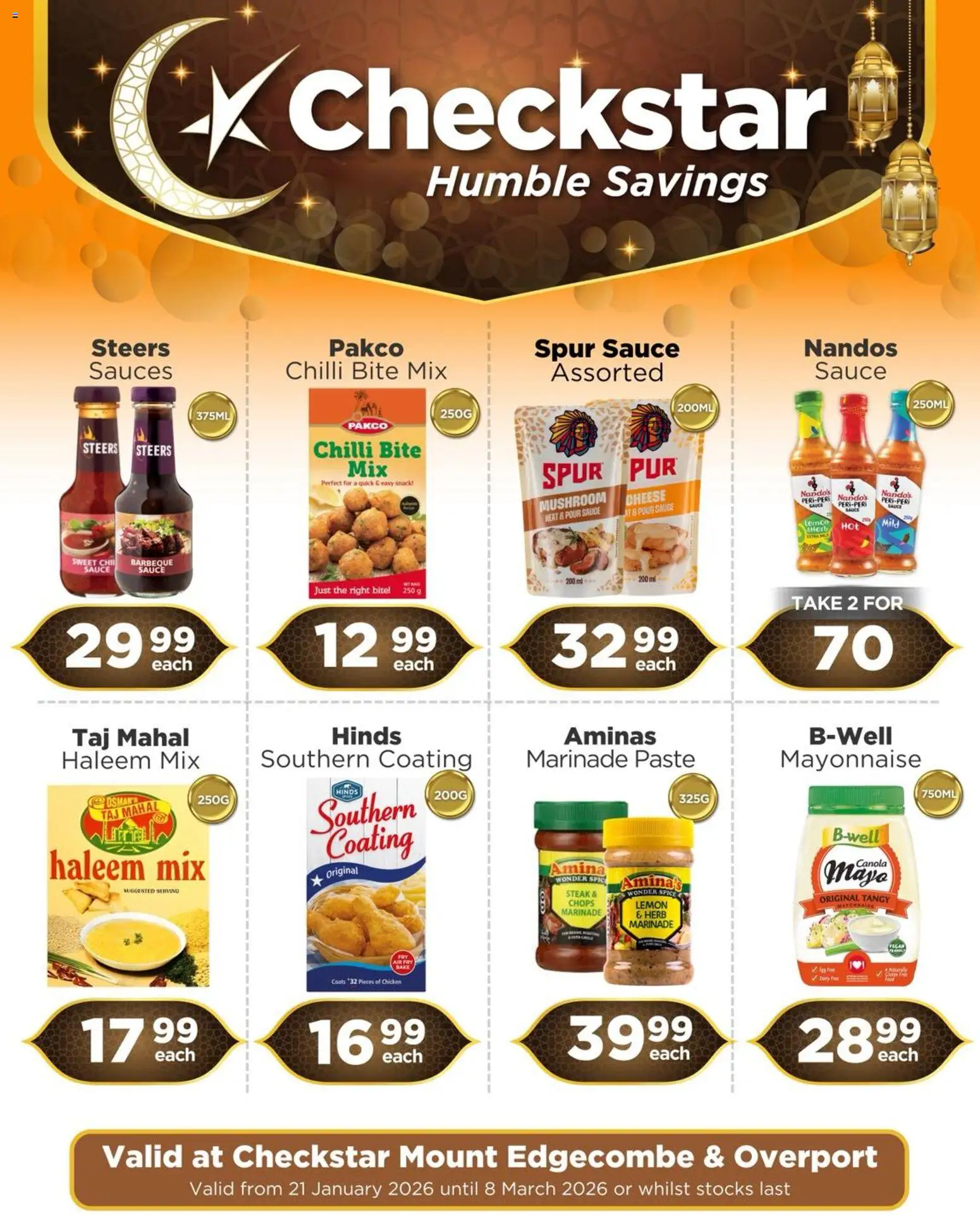 New Check Star catalogue – valid from 21.01.2026 | Page: 4 | Products: Cheese, Chicken, Sauce, Chilli