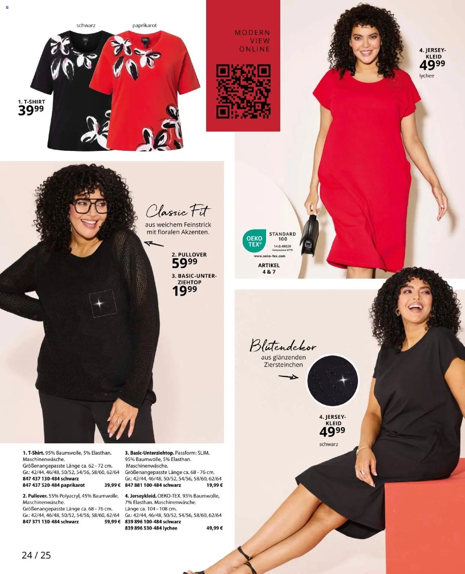 Ulla Popken akciós ujság - amely érvényes a következő dátumtól: 01.04.2026 | Oldal: 24