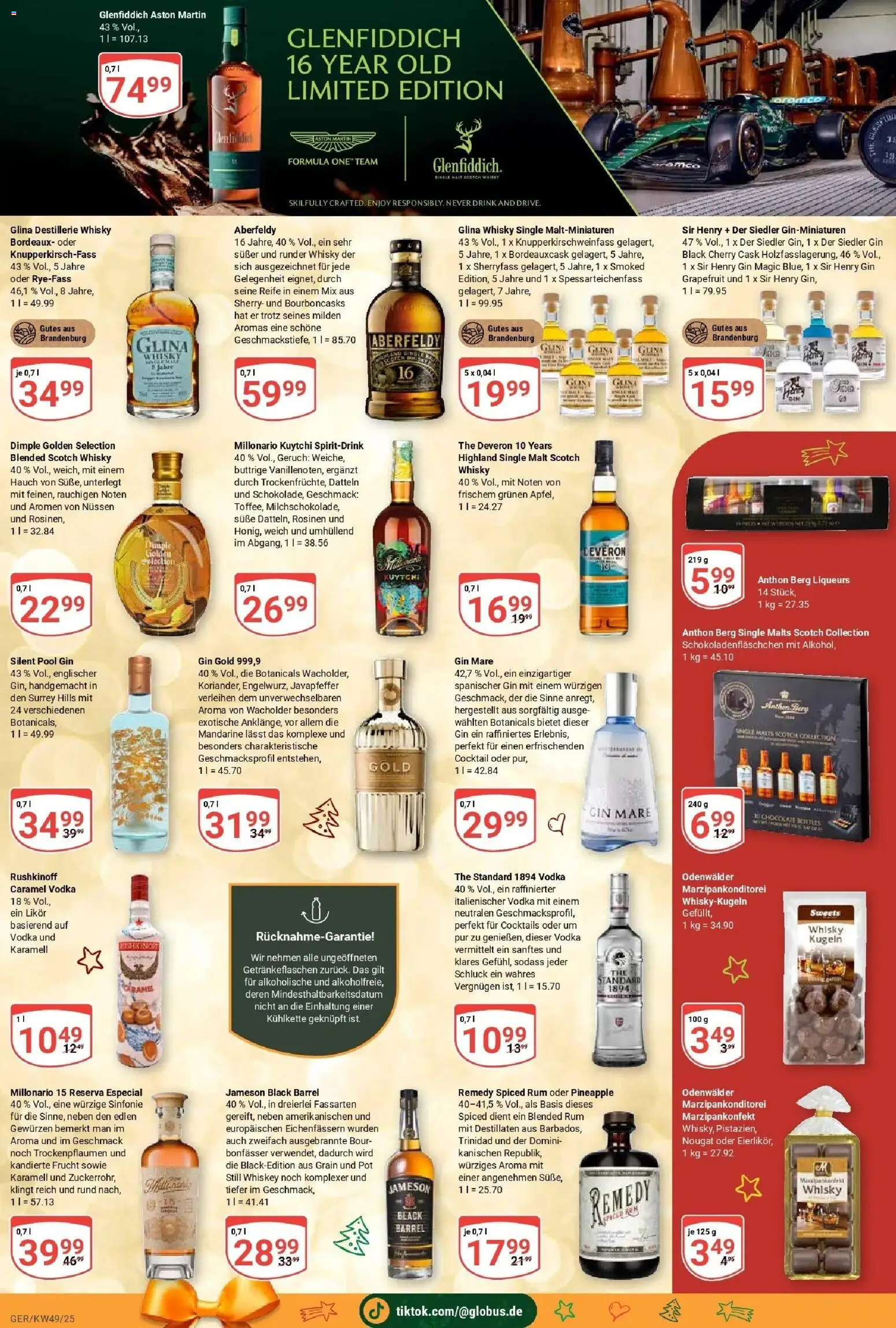 Globus prospekt Gera	 – gültig ab 01.12.2025 | Seite: 21 | Produkte: Likör, Grapefruit, Vodka, Whiskey