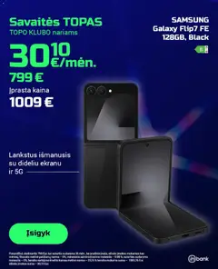 TOPOcentras leidinys galioja nuo 23.12.2025