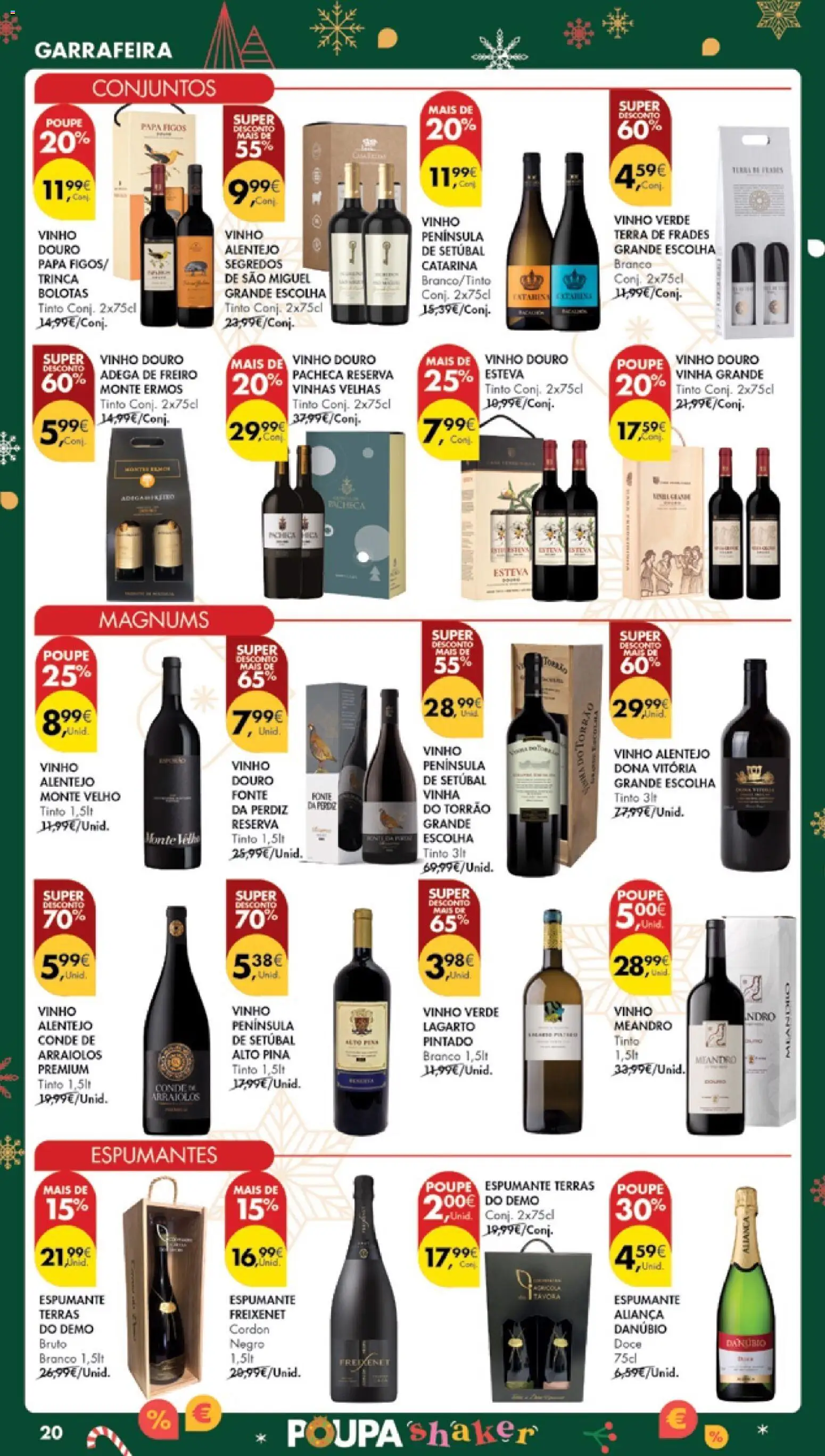 Pingo Doce Poupe Esta Semana Madeira │ válido de 09.12.2025 | Página: 20 | Produtos: Espumante, Aliança, Vinho