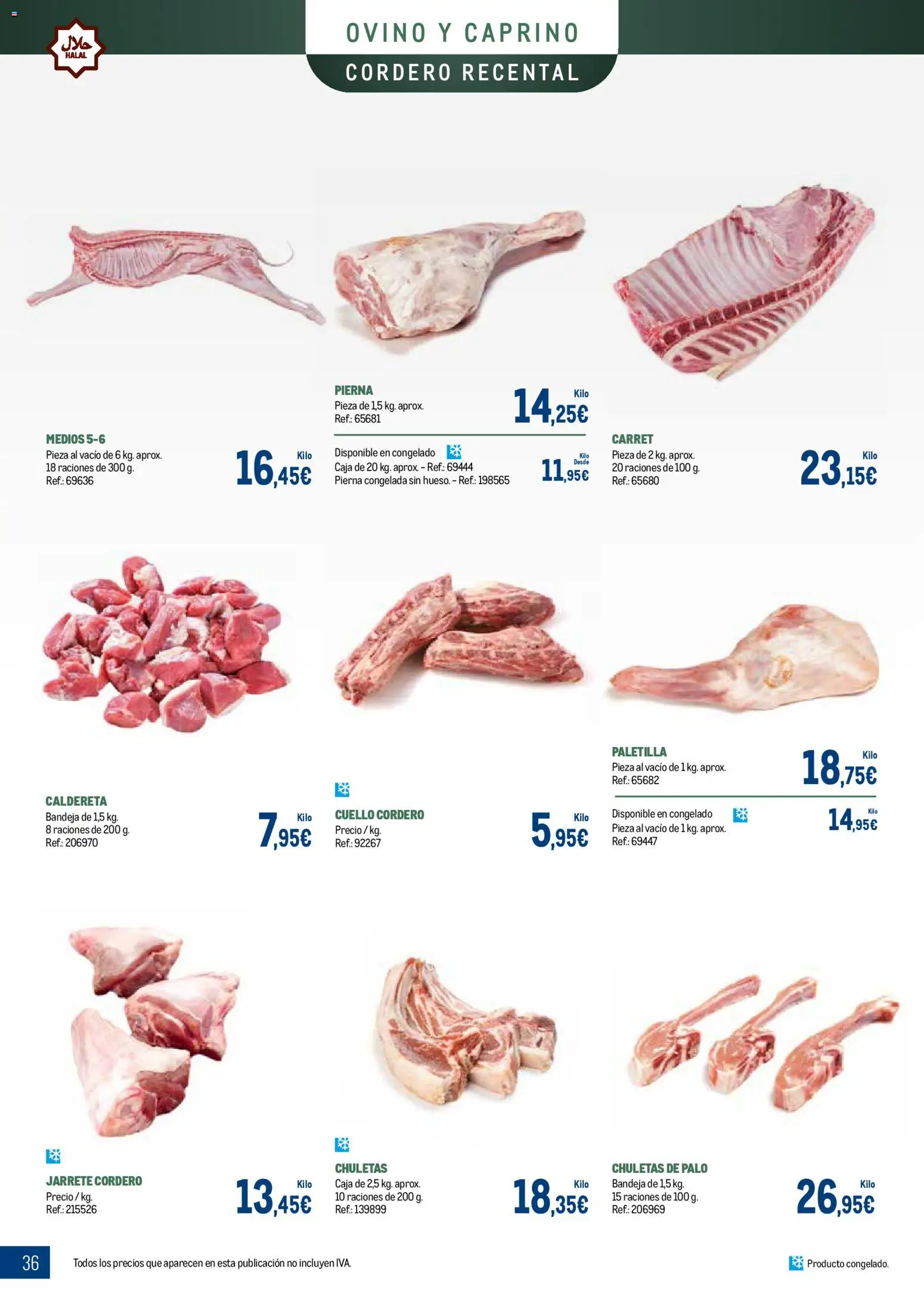 Makro - Especial Carnes Península │ válido desde el 03.11.2025 | Página: 36 | Productos: Φίλτρο καφέ, Bandeja, Caja