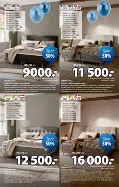 JYSK - Tilbudsavis gyldig fra 27.03.2026 | Side: 12 | Produkter: Elevationsseng