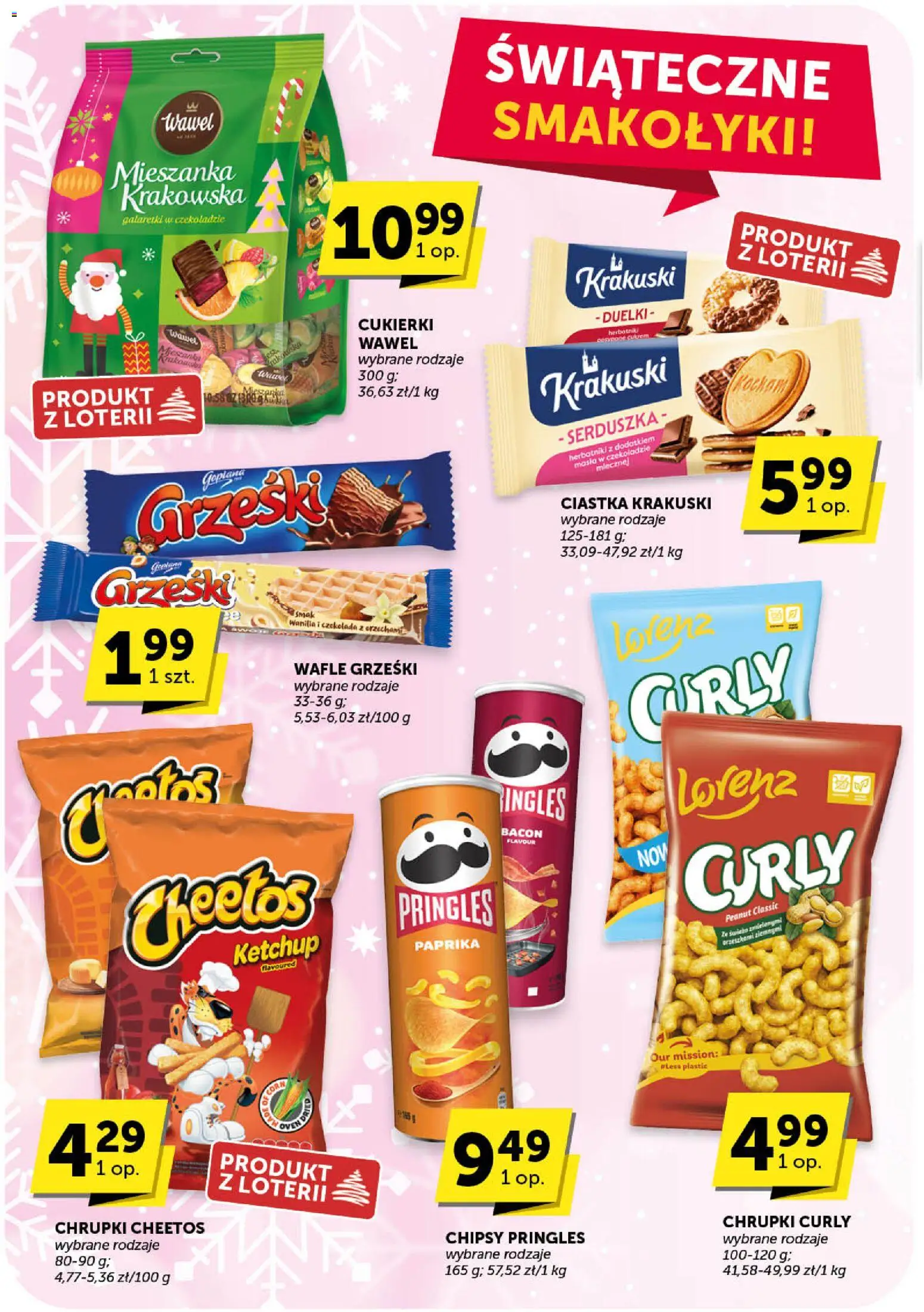 ABC Gazetka od 27.11.2025 | Strona: 40 | Produkty: Mieszanka krakowska, Ketchup, Pringles, Czekolada z orzechami