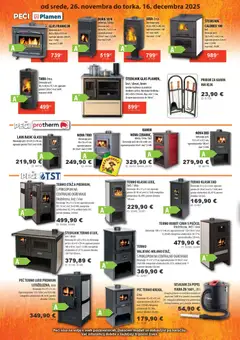 Živex katalog akcije – veljaven od 26.11.2025 | Stran: 4 | Izdelki: Pribor, Štedilnik, Sesalnik, Zelena