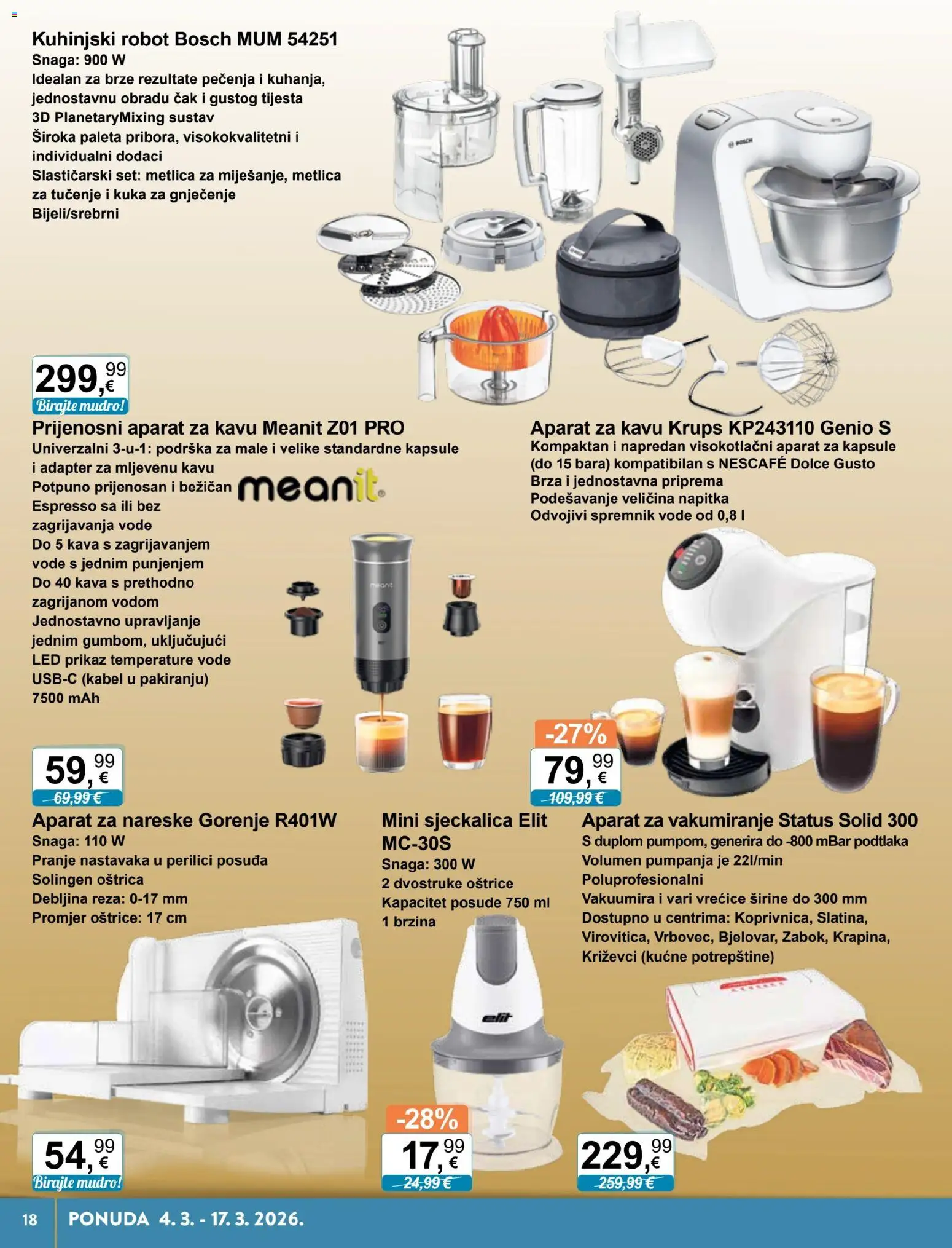 KTC katalog | vrijedi od 04.03.2026 | Stranica: 13 | Proizvodi: Paleta, Nescafe, Sjeckalica, Adapter