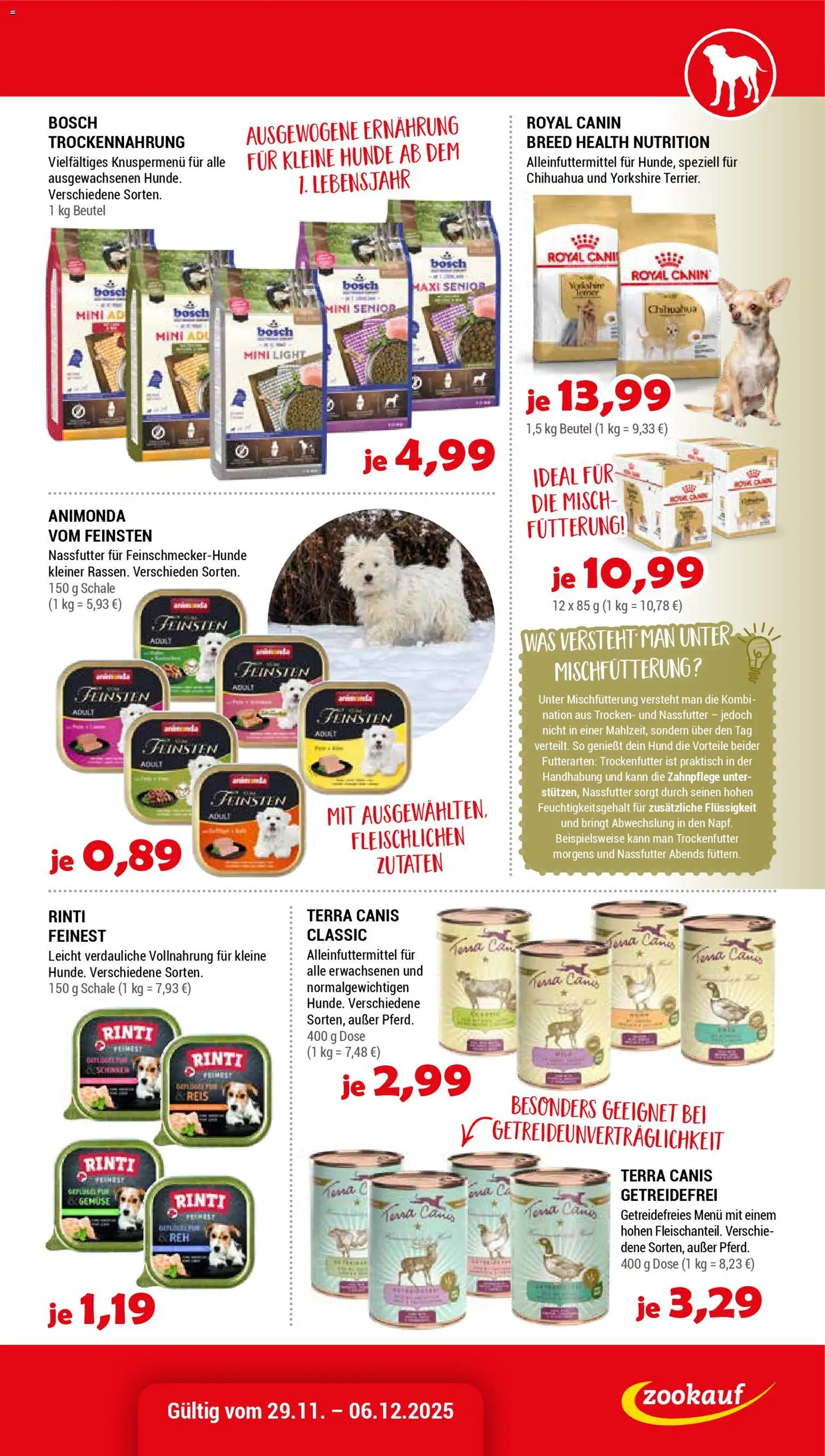 zookauf Prospekt 	 – gültig ab 29.11.2025 | Seite: 7 | Produkte: Bosch, Reis