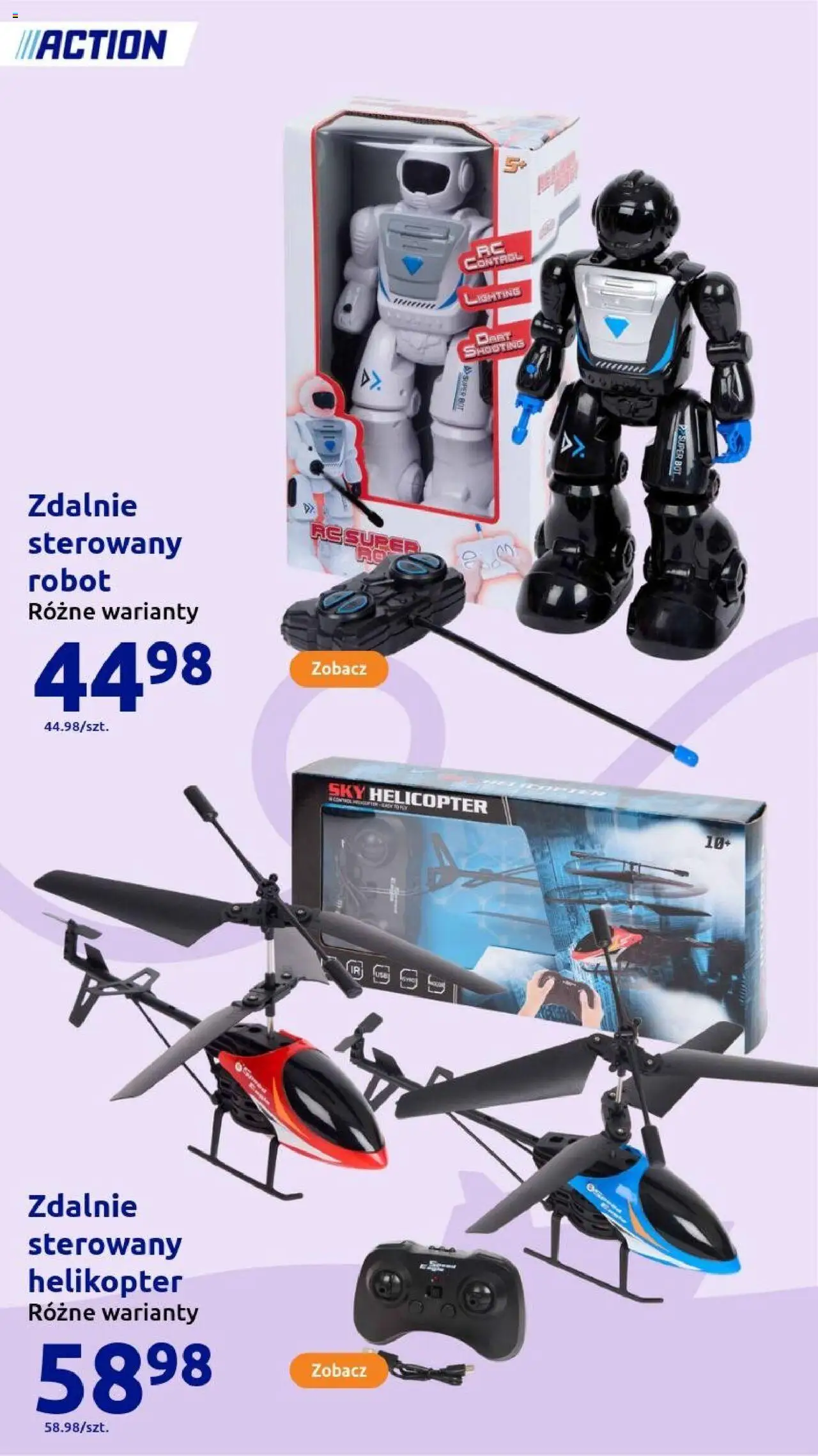 Action Gazetka - Presents od 08.10.2025 | Strona: 49 | Produkty: Robot