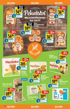 Albert leták - Hypermarket - Bio od 03.09.2025 | Strana: 10 | Produkty: Marlenka kuličky, Chléb, Vánočka, Kuličky