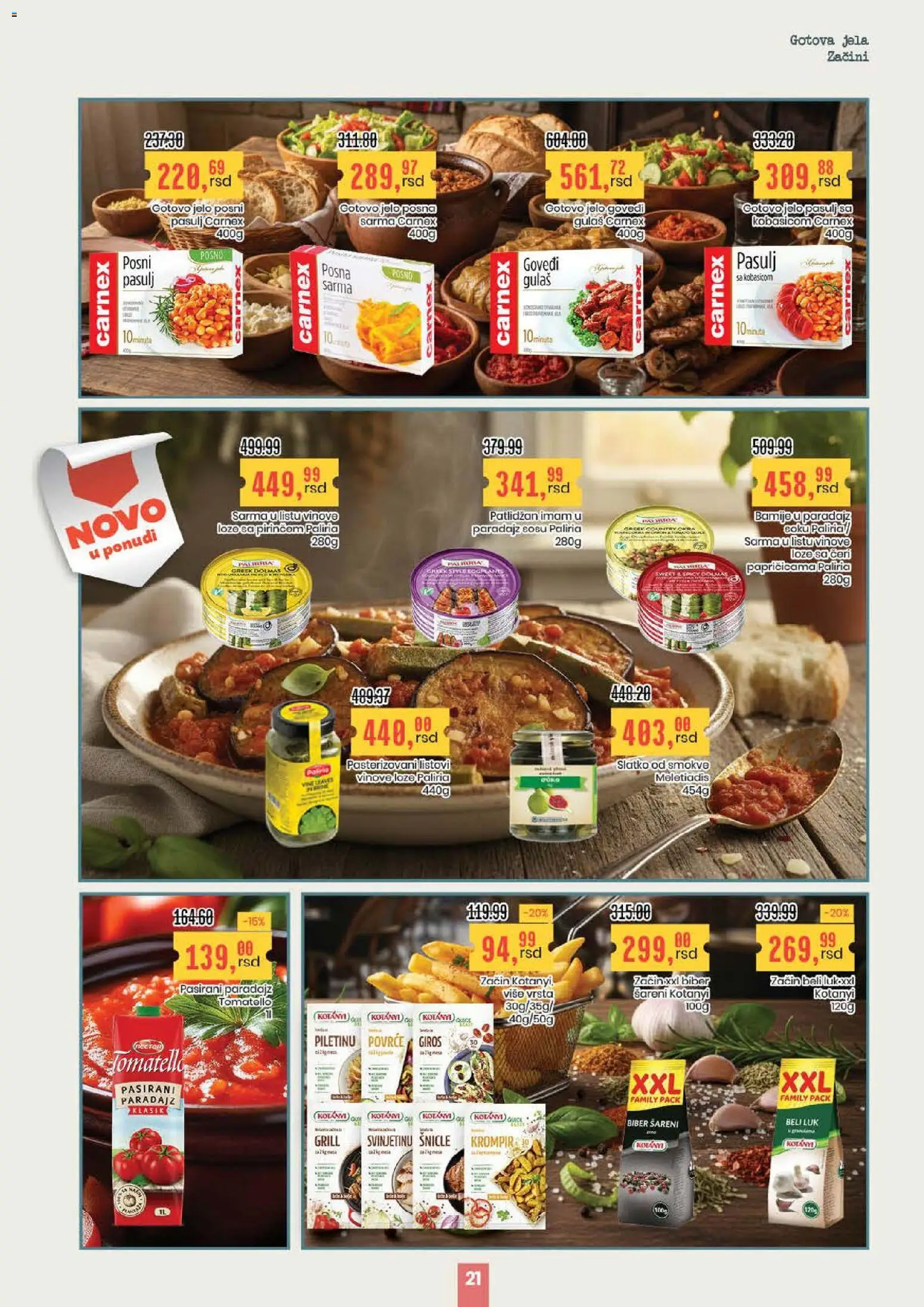 Aroma Market katalog - važi od 11.12.2025 | Strana: 21 | Proizvode: Pasulj, Pasirani paradajz, Krompir, Paradajz