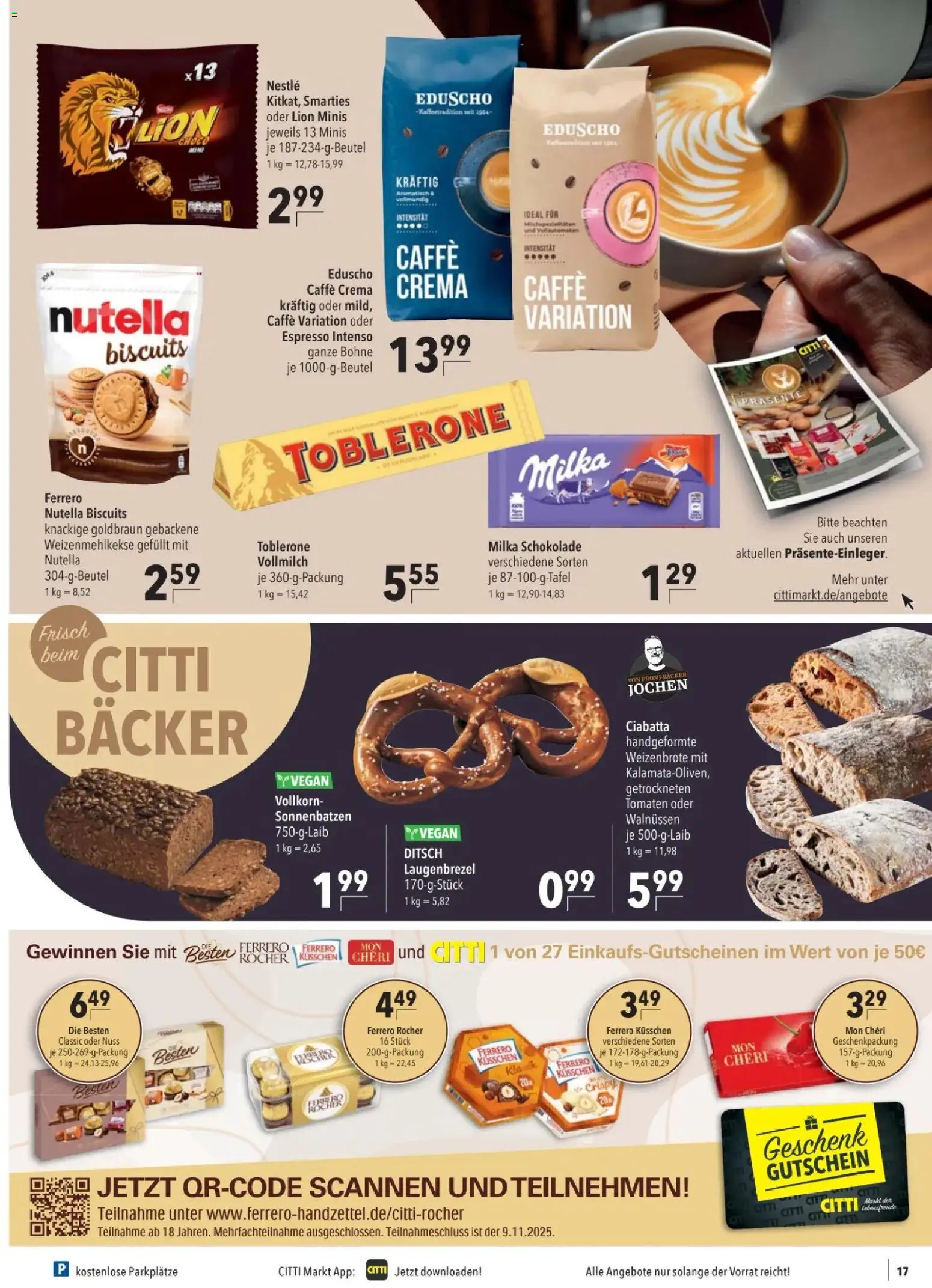 CITTI tilbudsavis – gyldig fra 05.11.2025 | Side: 17 | Produkter: Nutella