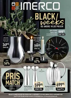 Imerco - Black Weeks gyldig fra 14.11.2025