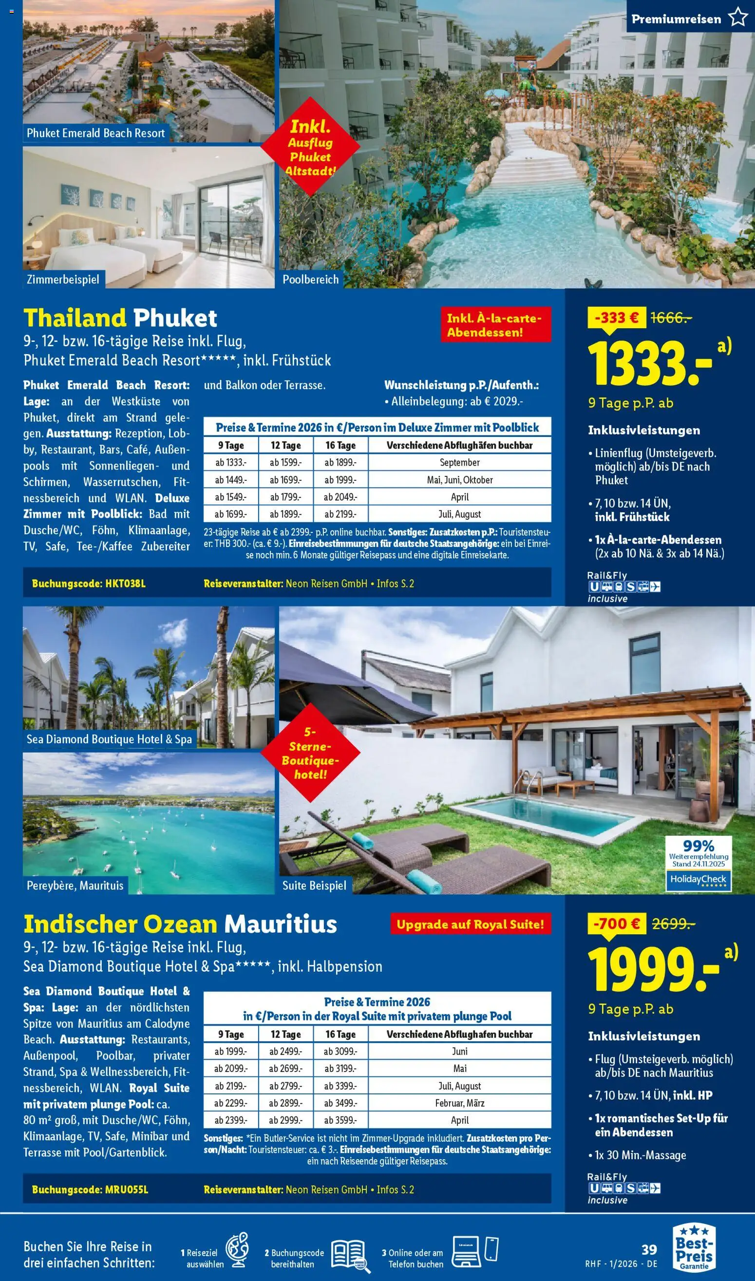 Lidl Reisen Prospekt 	 – gültig ab 29.12.2025 | Seite: 39 | Produkte: HP, Bad, Telefon