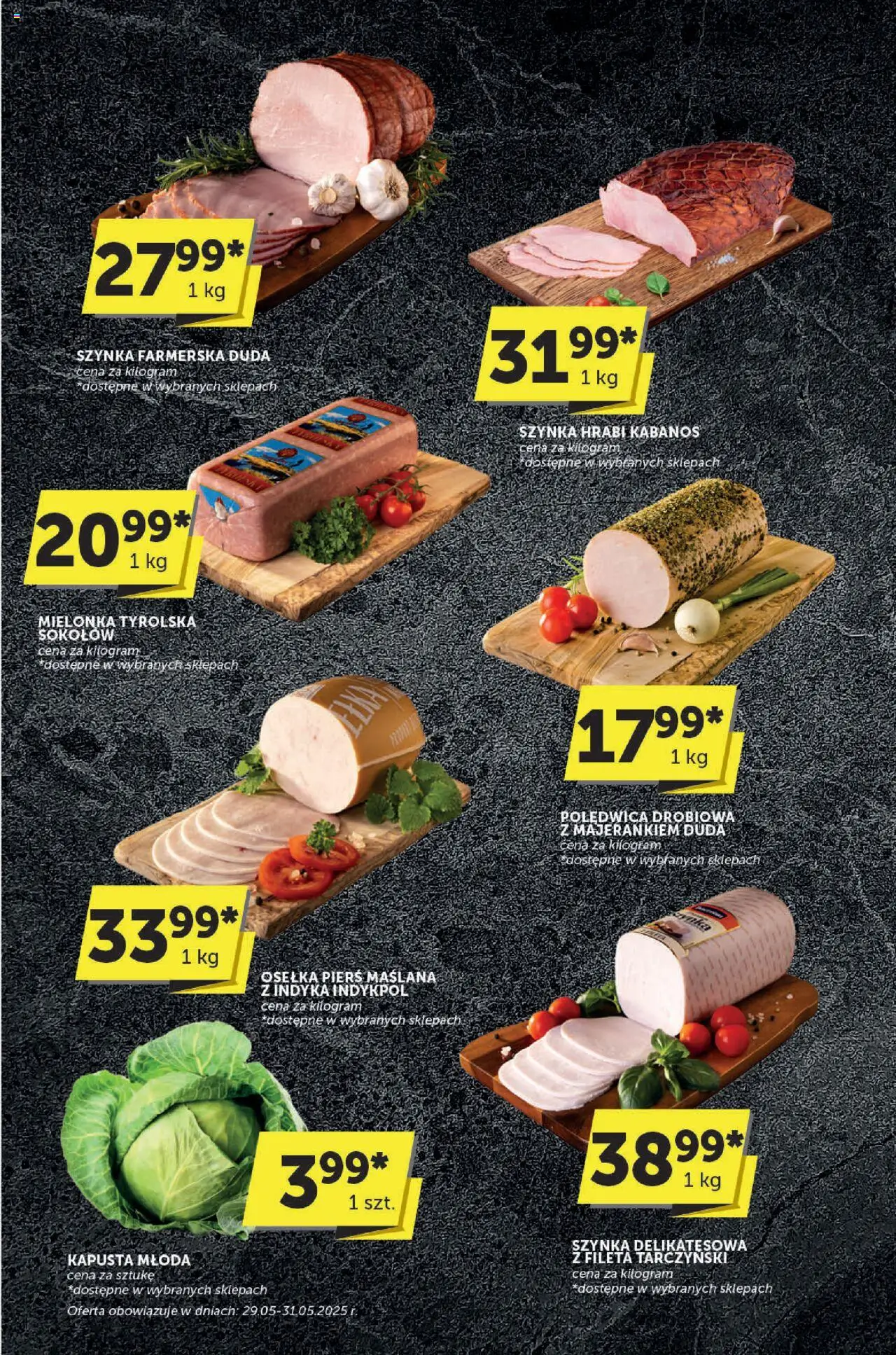 ABC Gazetka - Katalog od 29.05.2025 | Strona: 7 | Produkty: Kapusta, Osełka, Mielonka tyrolska, Szynka
