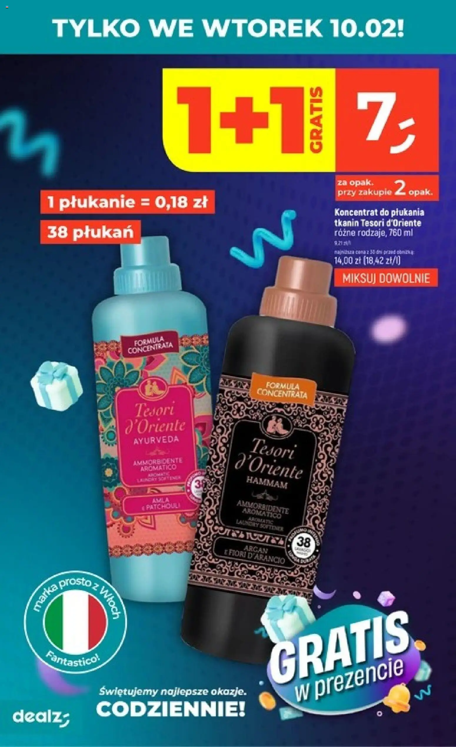 Dealz Gazetka od 05.02.2026 | Strona: 6 | Produkty: Tesori d'oriente