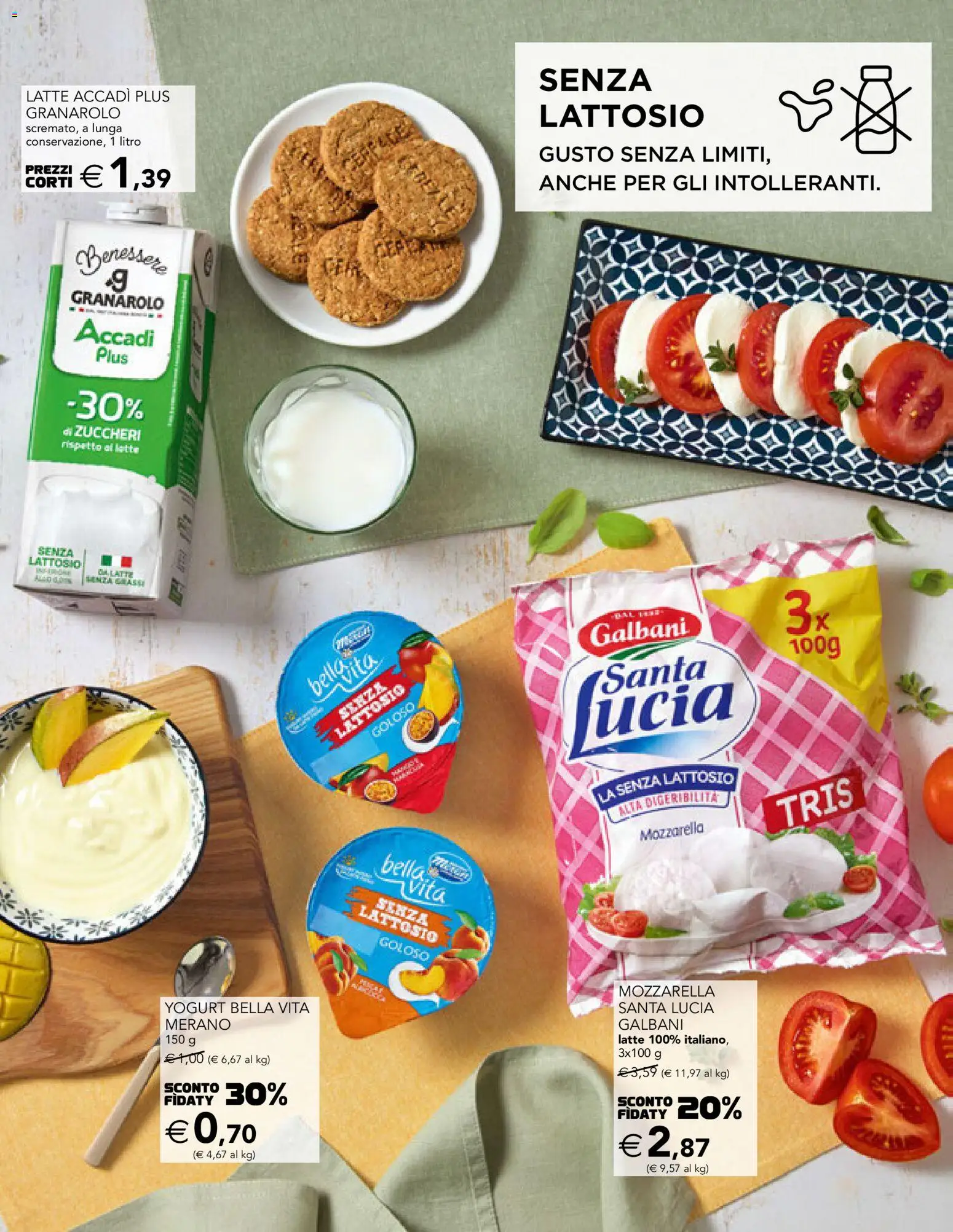Volantino Esselunga S del 26.02.2026 | Pagina: 21 | Prodotti: Yogurt, Mozzarella, Latte