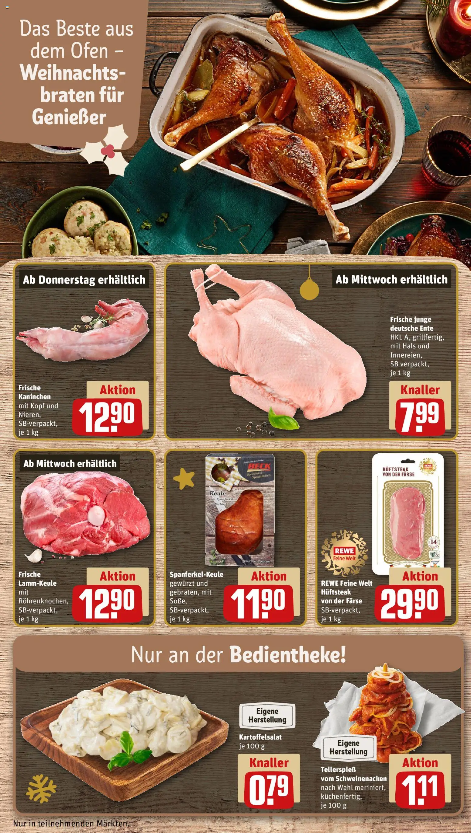 Penny Prospekt 	 – gültig ab 15.12.2025 | Seite: 12 | Produkte: Ofen, Kaninchen, Schweinenacken, Soße