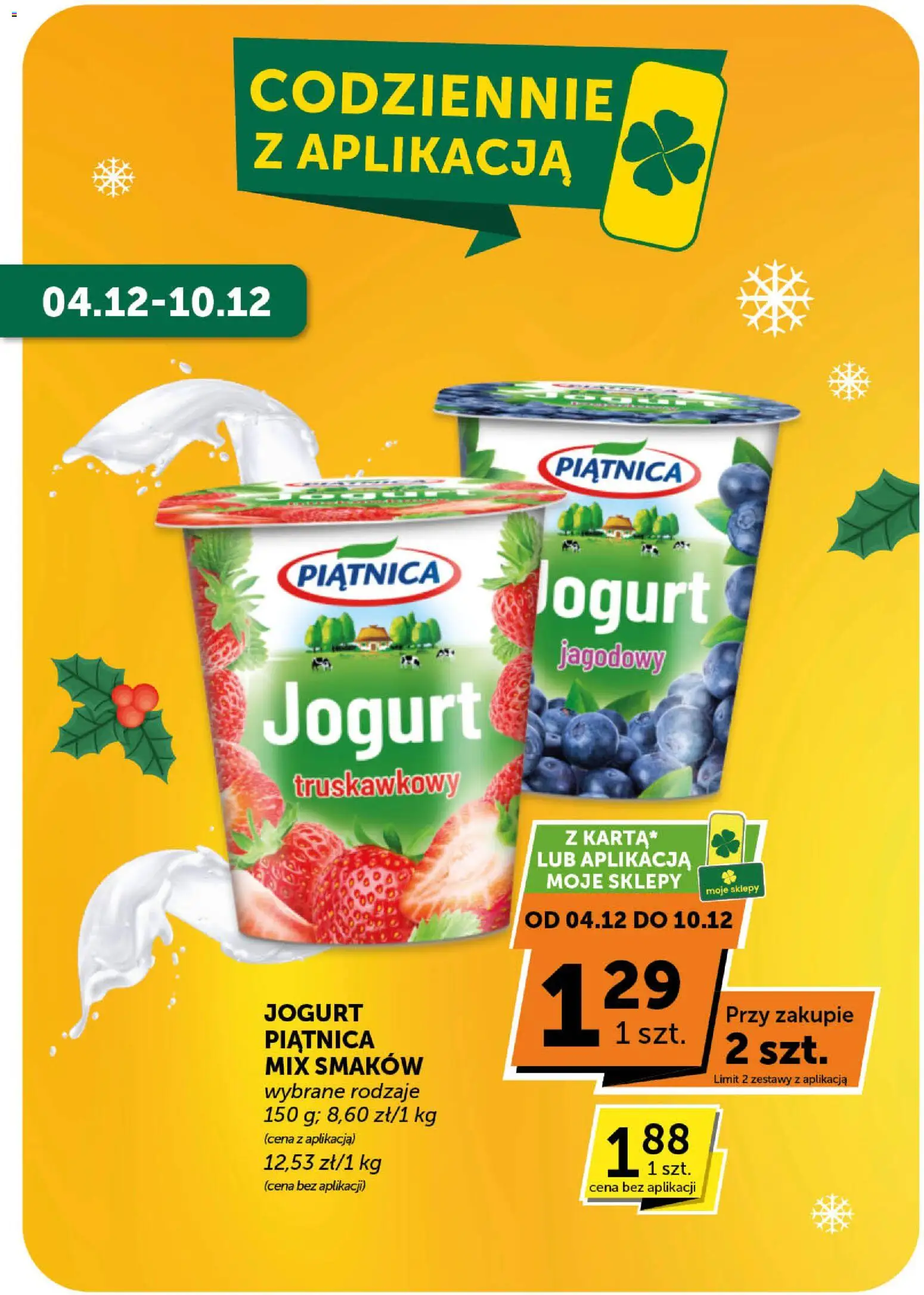ABC Gazetka - Minimarket od 27.11.2025 | Strona: 23 | Produkty: Jogurt