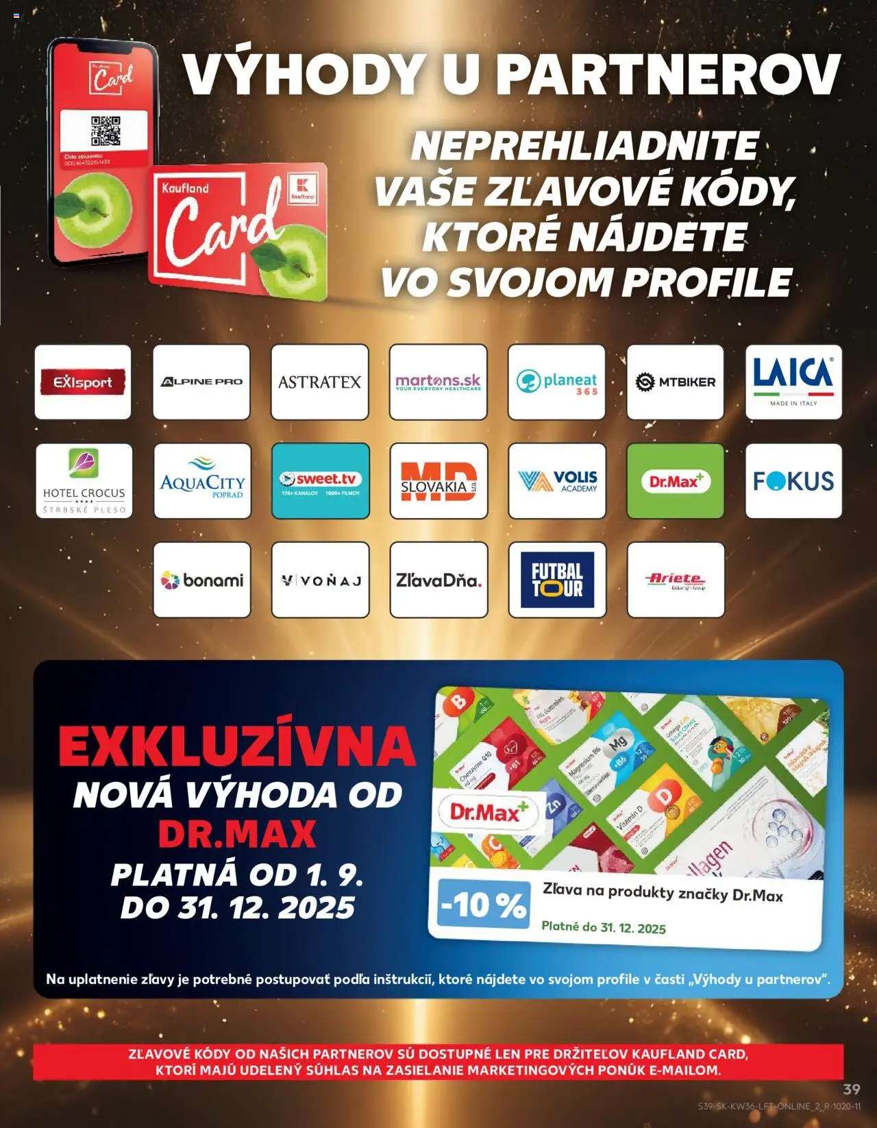 Nové Kaufland akcie – leták je platný od 04.09.2025 | Strana: 39