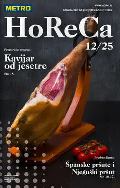 Metro Horeca - pregled Metro kataloga - važi od 01.12.2025