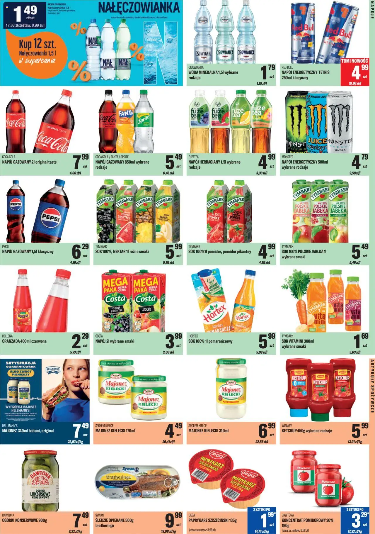 TomiMarkt Gazetka od 12.09.2025 | Strona: 5 | Produkty: Mango, Napoje, Porzeczka, Jabłka