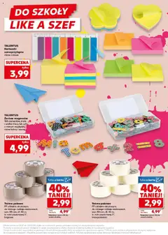 Kaufland gazetka - Do Szkoły Like A Szef od 28.07.2025 | Strona: 31 | Produkty: Karta, Rolki