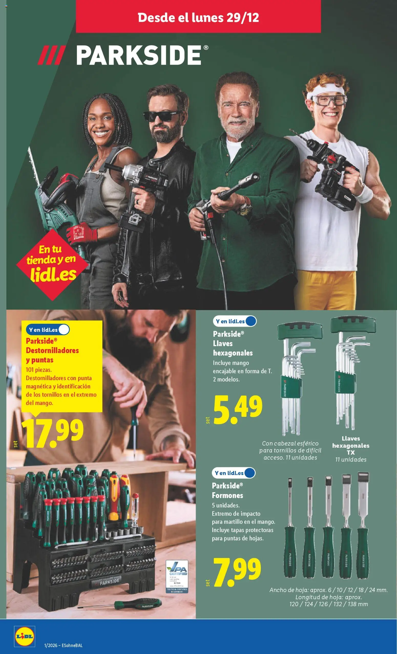 Lidl folleto de bazar │ válido desde el 29.12.2025 | Página: 8 | Productos: Ρούτερ