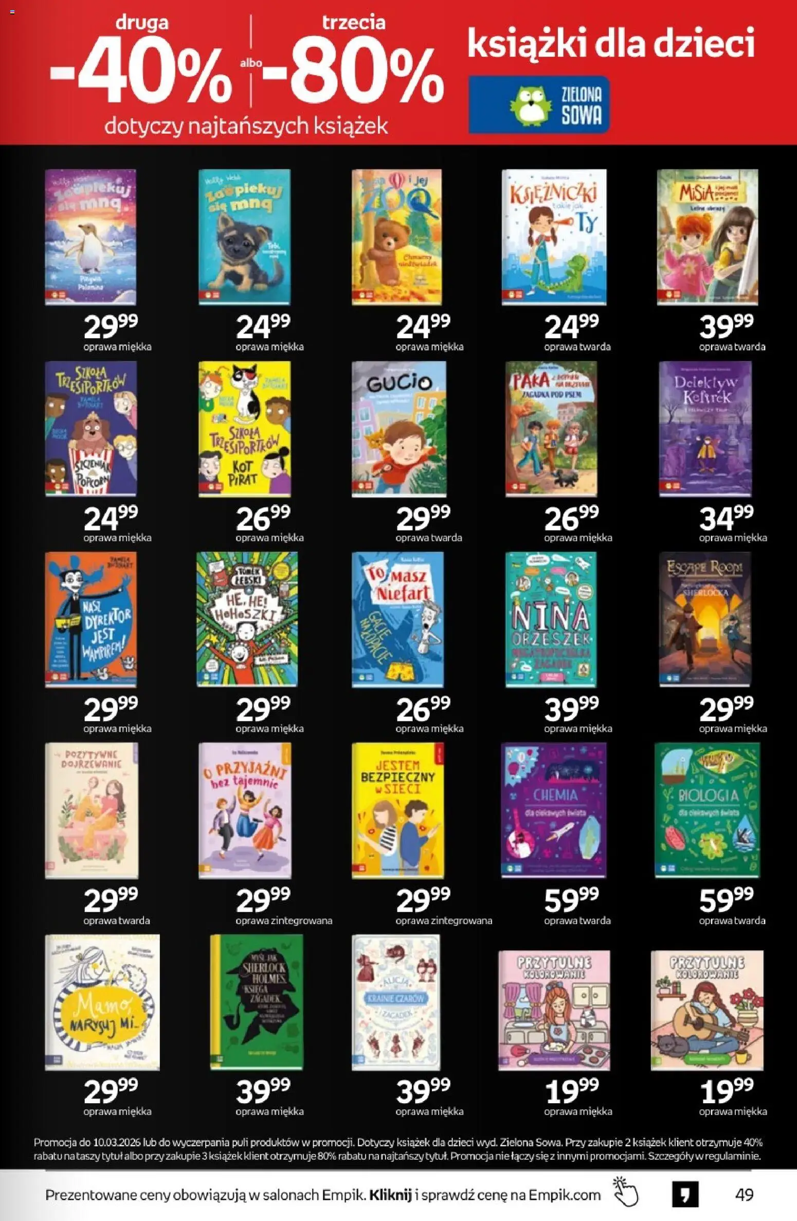 Empik promocje od 25.02.2026 | Strona: 49 | Produkty: Książki