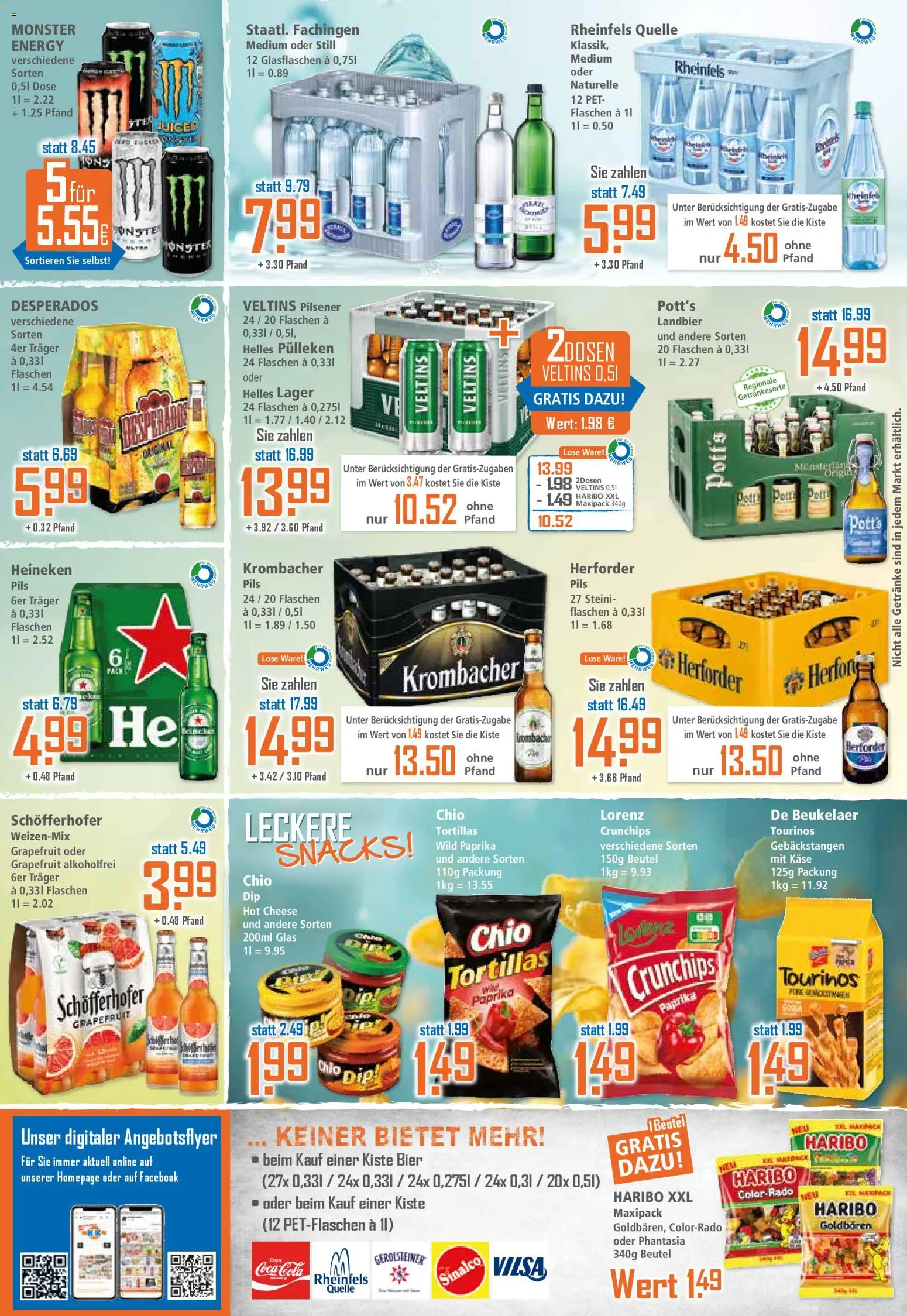 Klaas & Kock Prospekt 	 – gültig ab 27.04.2026 | Seite: 12 | Produkte: Haribo, Energy, Heineken, Krombacher