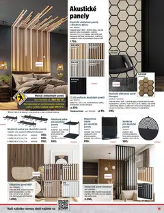 Náhled letáku Bauhaus leták od 05.12.2025 | Strana: 19 | Produkty: Kabel, Tabule, Police, LED