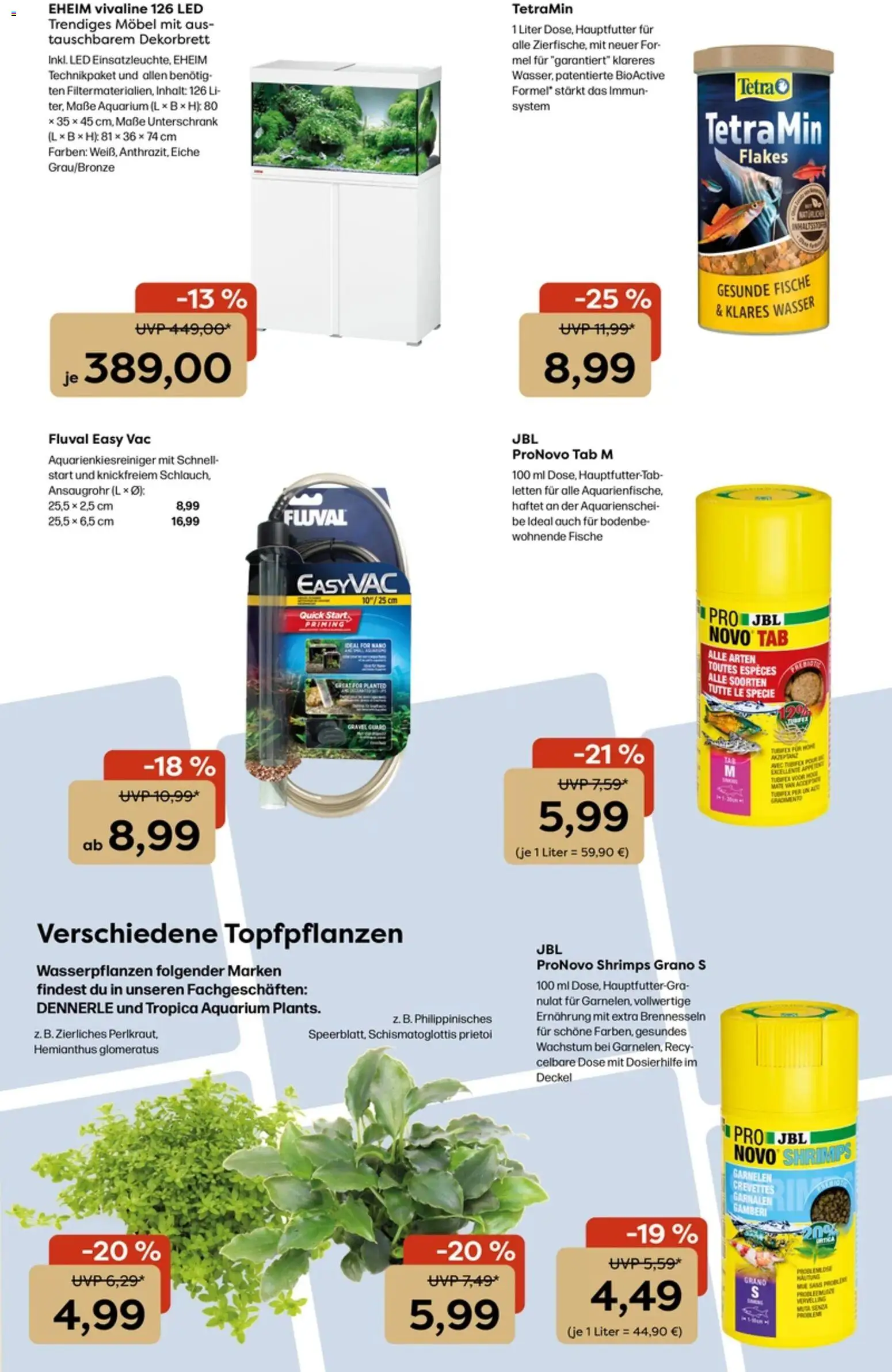 Zoo & co Prospekt 	 – gültig ab 27.10.2025 | Seite: 11 | Produkte: Garnelen, Unterschrank, Wasser