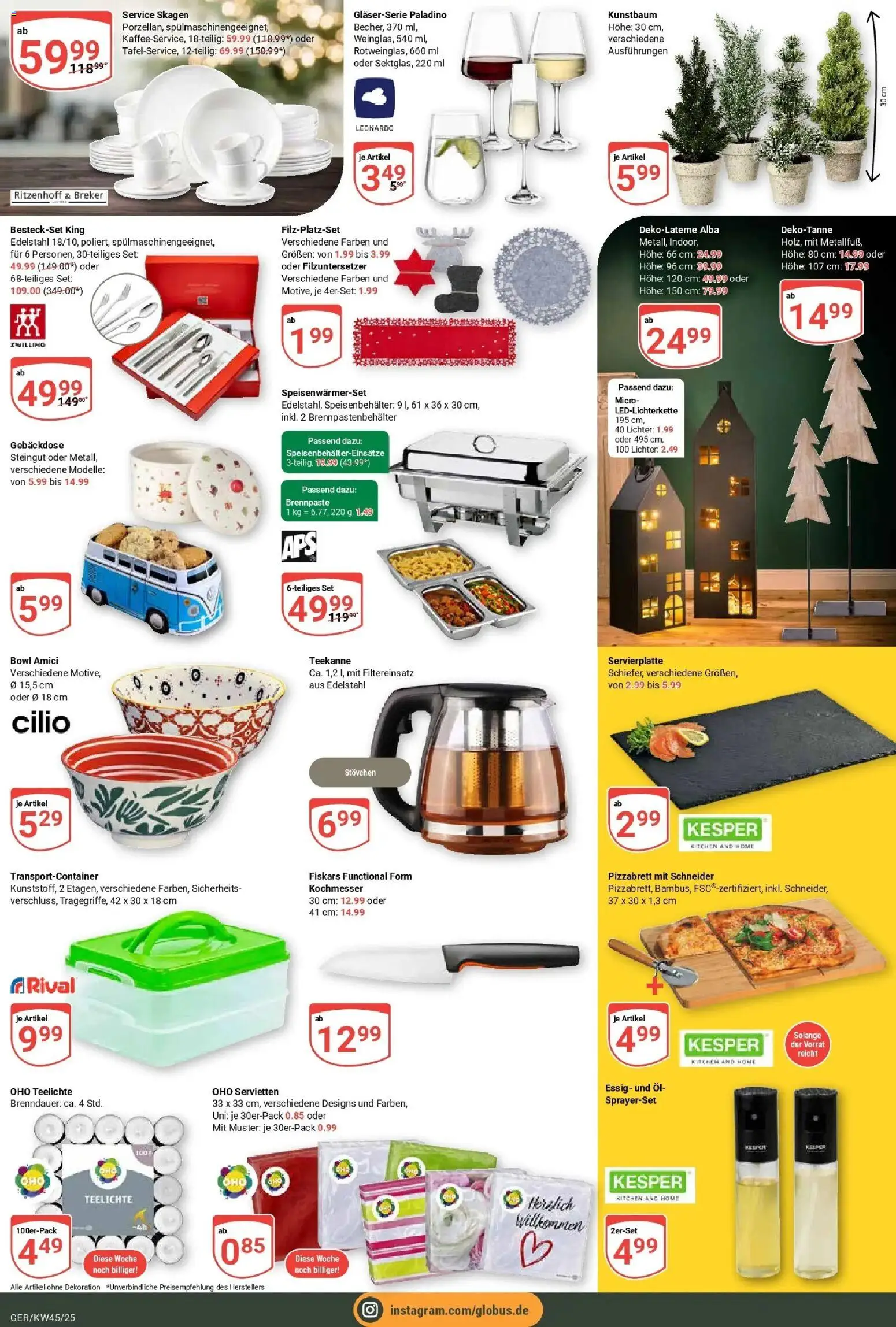 Globus prospekt Gera	 – gültig ab 02.11.2025 | Seite: 27 | Produkte: Öl, Essig, Teekanne