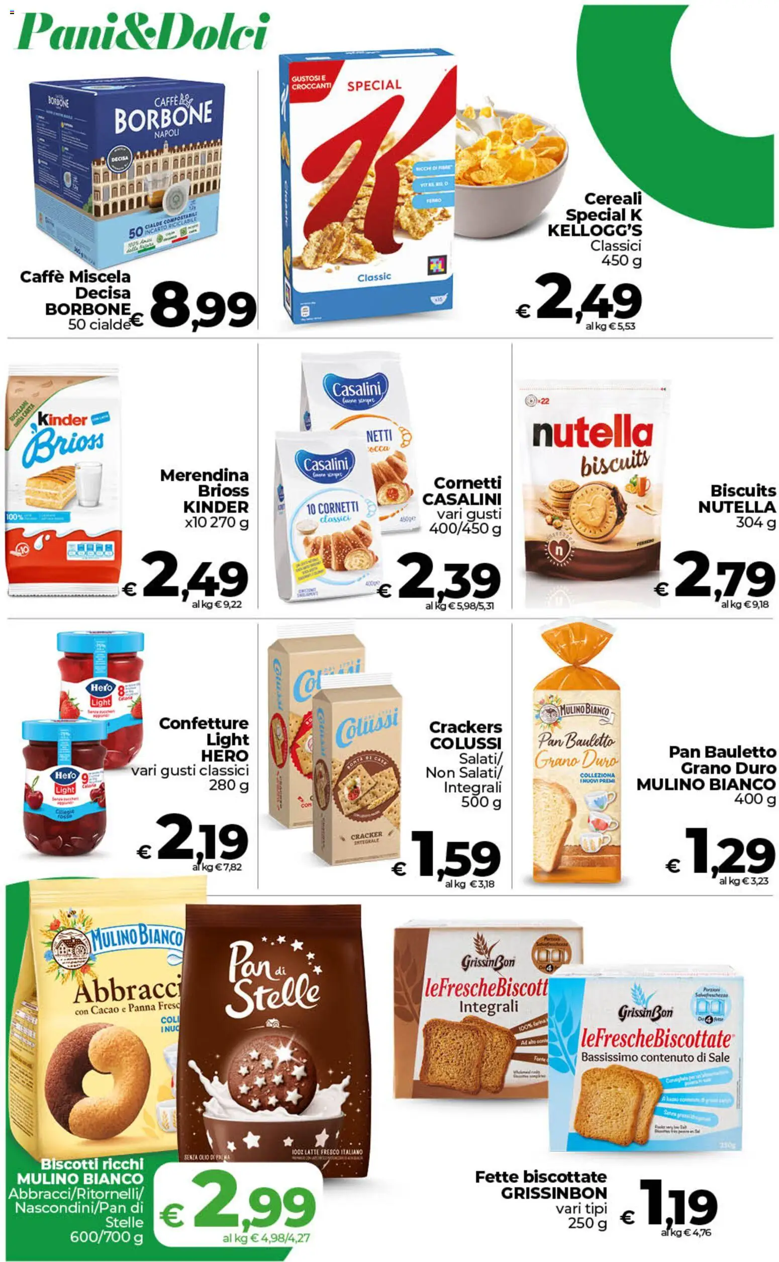 Volantino COOP del 28.04.2026 | Pagina: 17 | Prodotti: Panna, Sale, Farina, Nutella