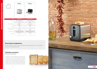 Pogląd oferty "Salony Agata Gazetka - Gorenje" - ważna od 05.12.2025 | Strona: 21 | Produkty: Toster