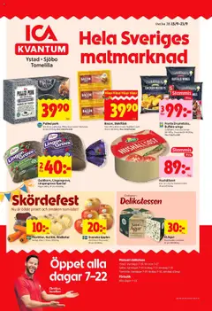 ICA Kvantum - Ystad - Förhandsvisning av reklamblad från butik ICA Kvantum aktuell från 15.09.2025