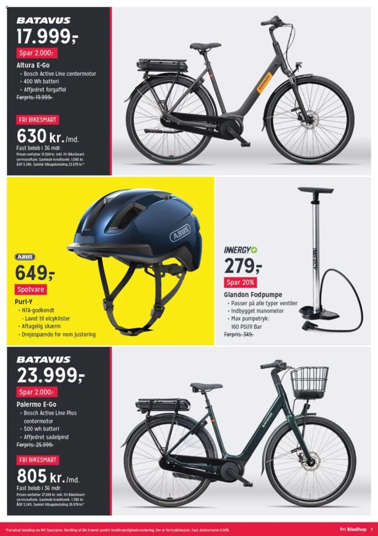 Fri BikeShop Tilbudsavis gyldig fra 14.08.2025 | Side: 7 | Produkter: Skærm, Batteri