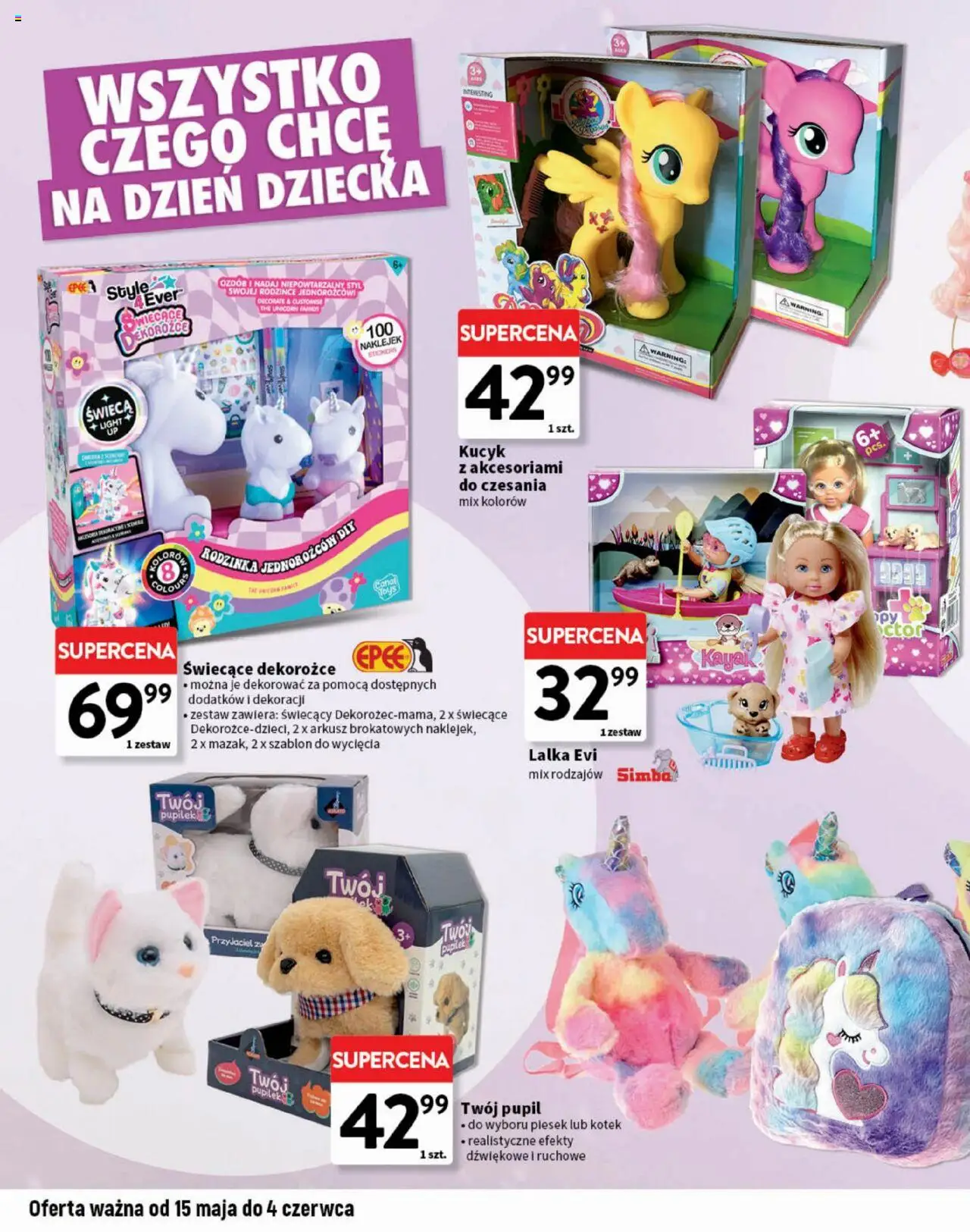 Intermarche Gazetka - Dzień dziecka od 15.05.2025 | Strona: 6 | Produkty: Lalka
