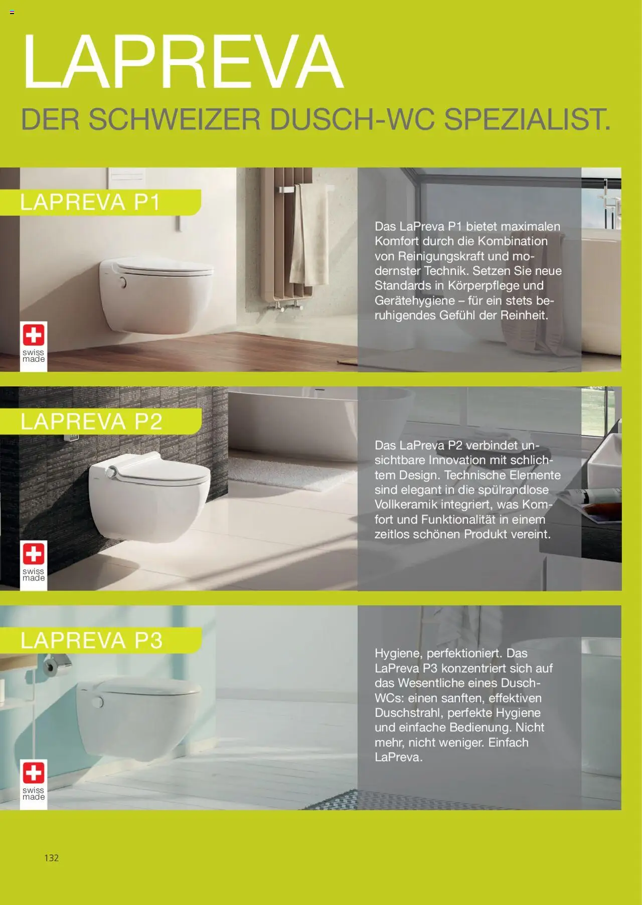 Fust Badezimmermagazin ab 05.05.2025 | Seite: 132