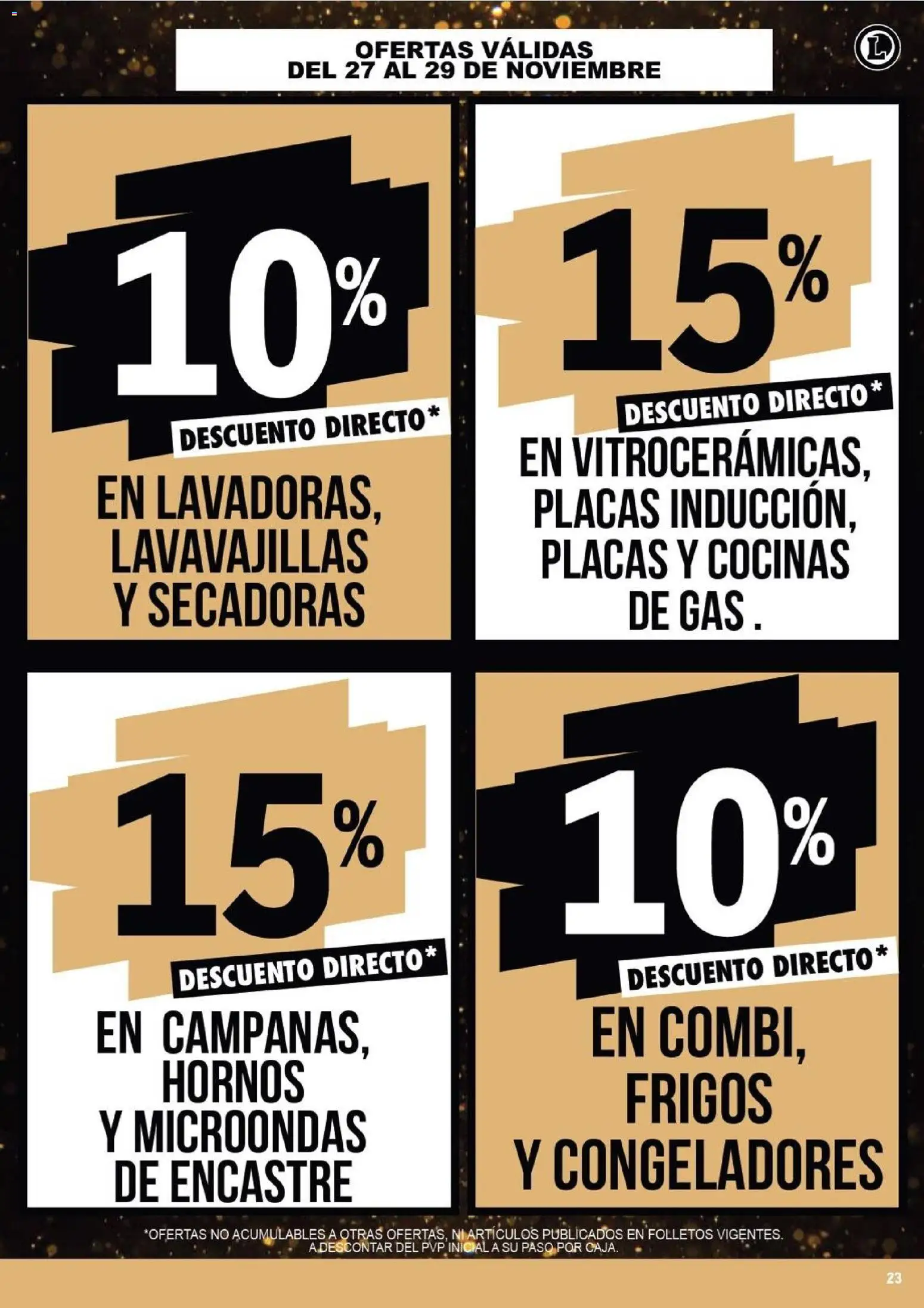 E.Leclerc - Black Friday │ válido desde el 19.11.2025 | Página: 23 | Productos: Lavavajillas