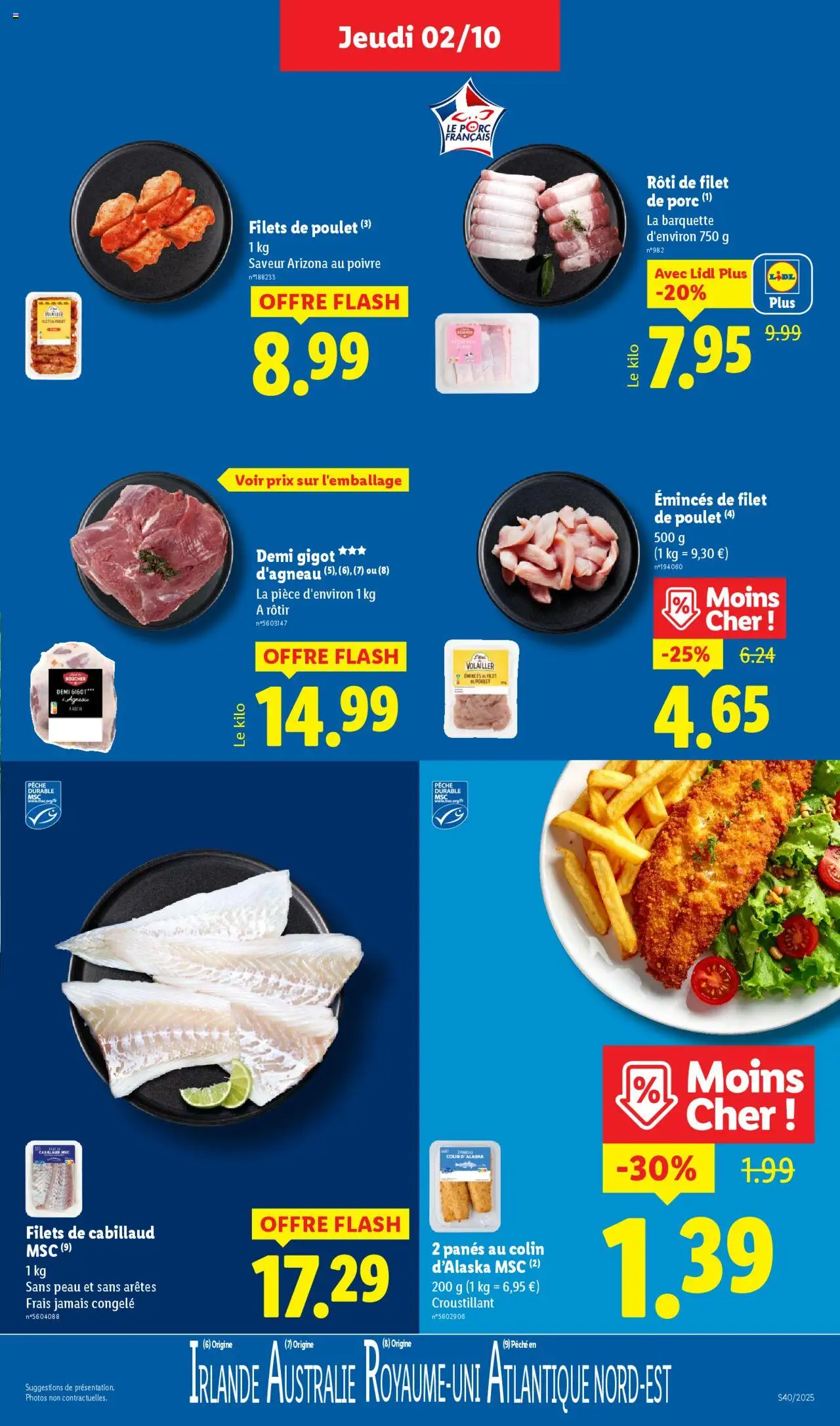  | Page: 9 | Produits: Pêche, Poivre, Porc