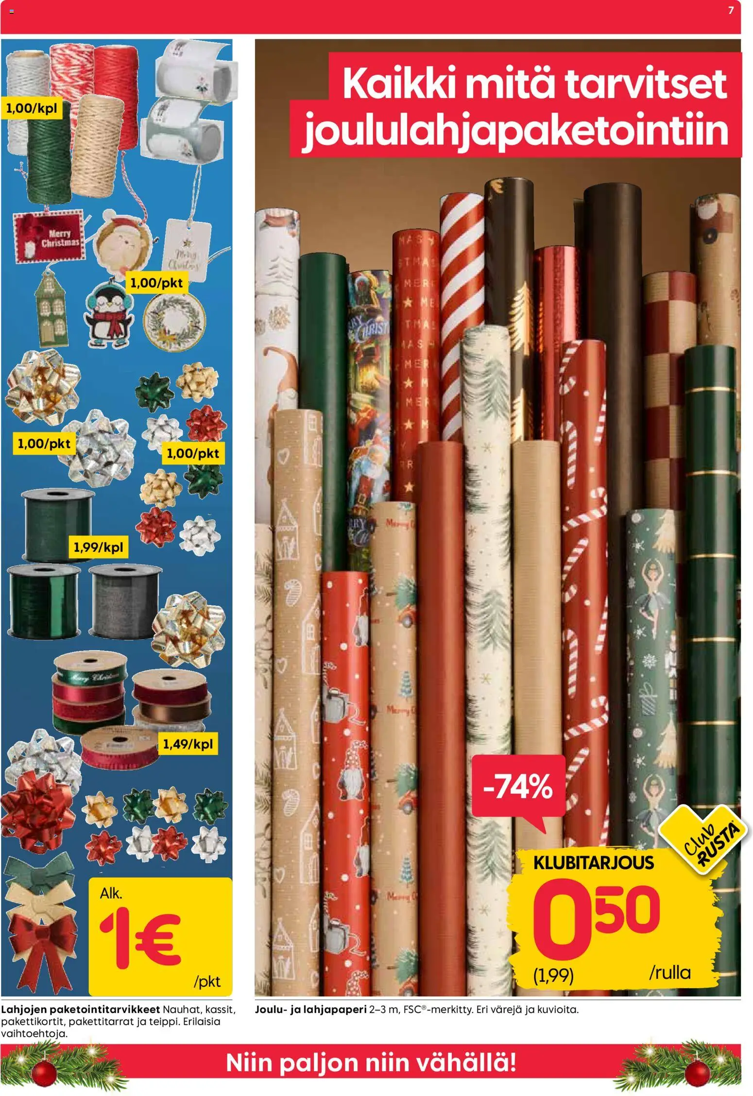 Rusta tarjoukset – voimassa 15.12.2025 alkaen | Sivu: 7