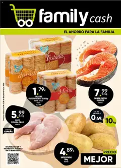 Vista previa Family Cash folleto válido desde el 08.09.2025